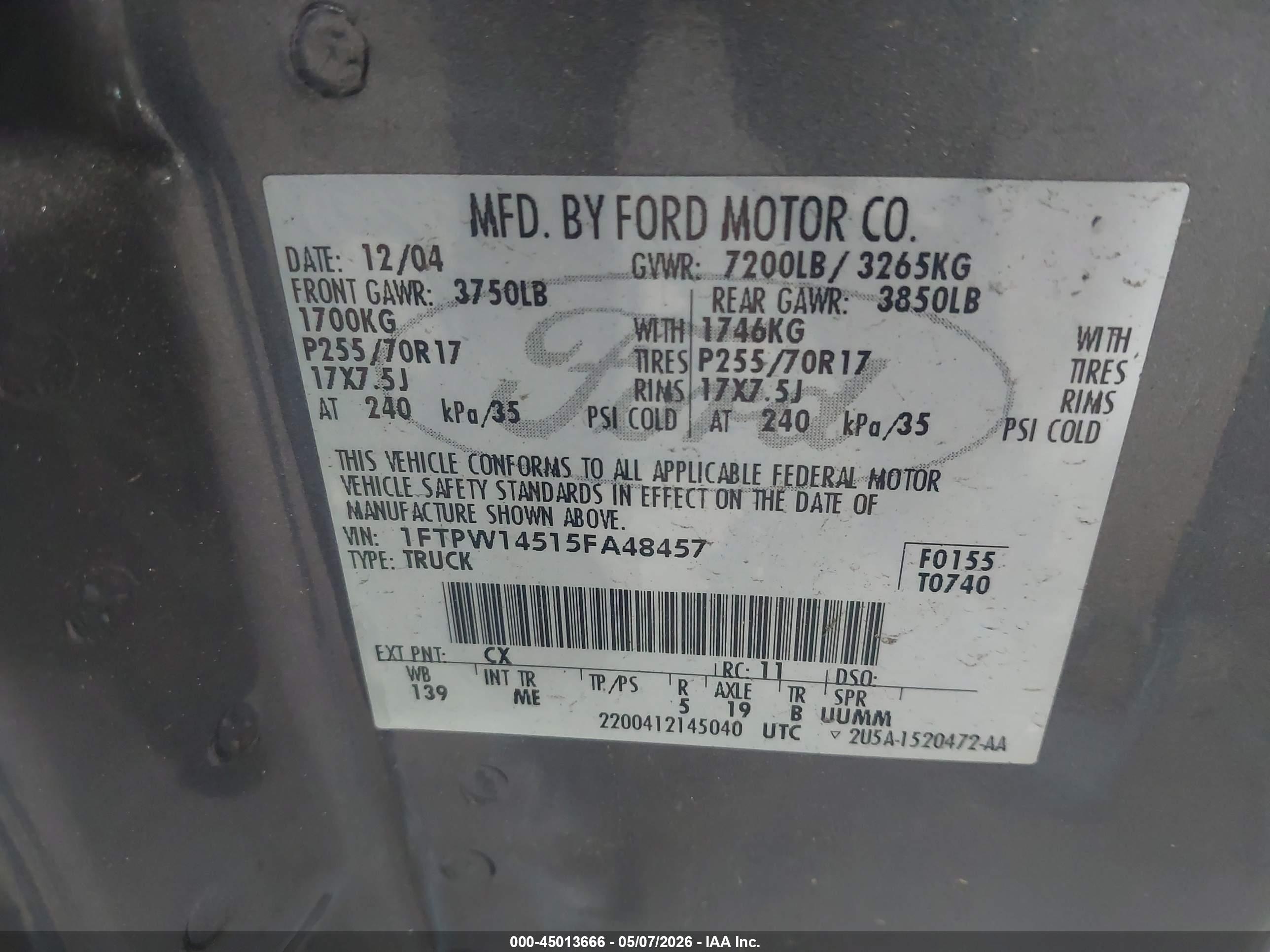 FORD F-150 image 9