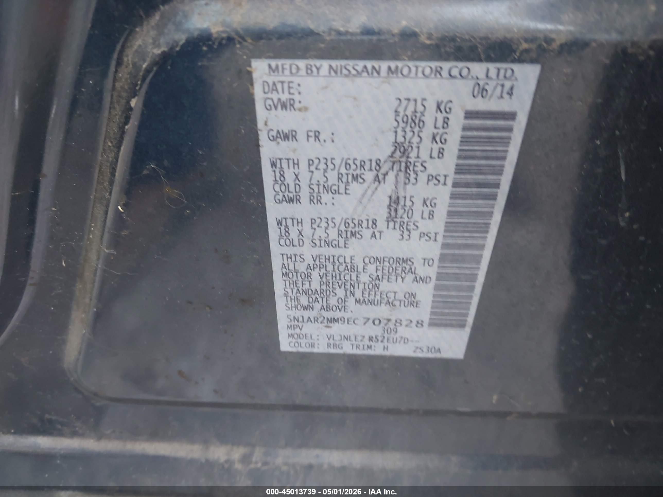 NISSAN PATHFINDER image 9