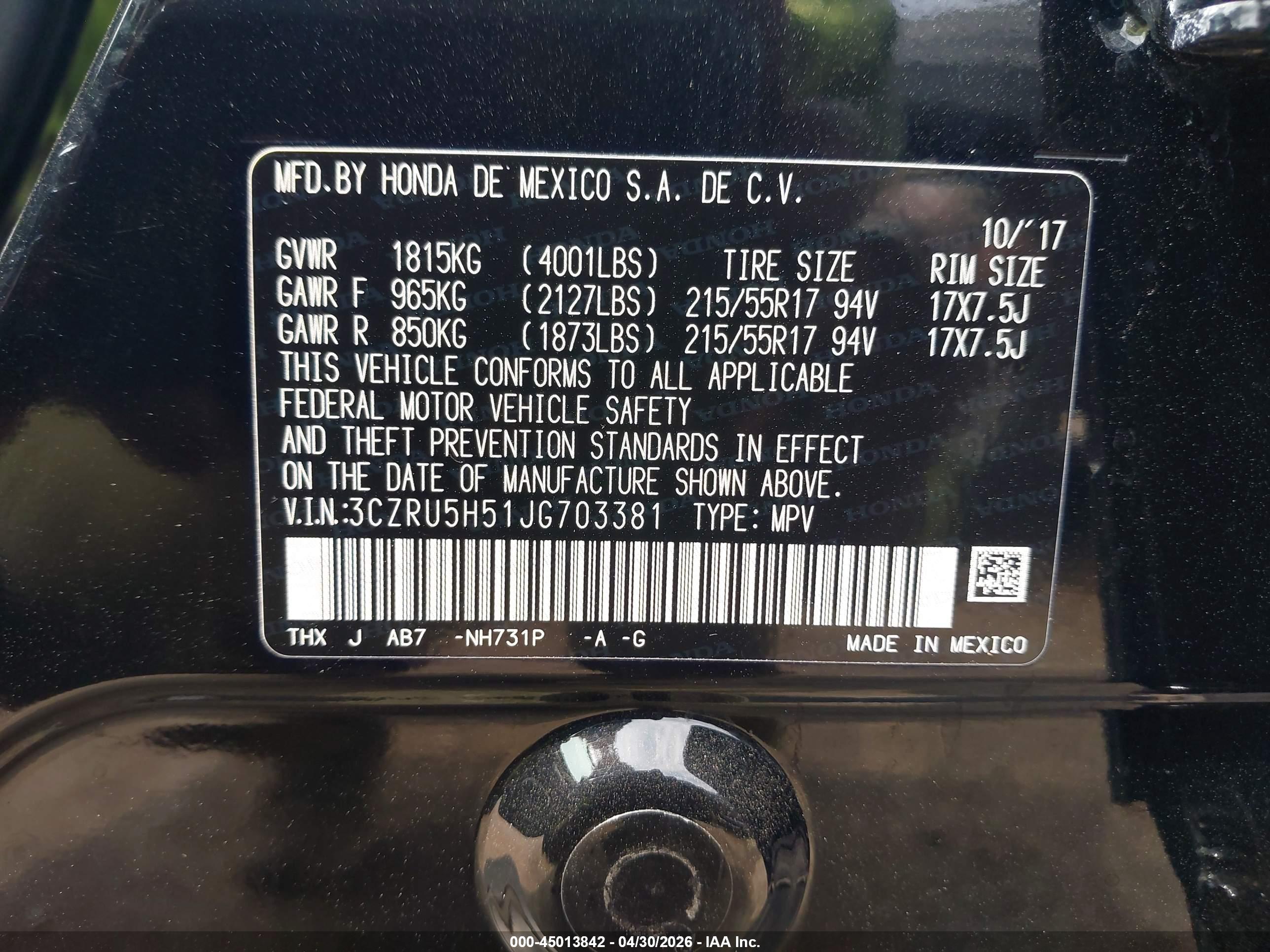 HONDA HR-V image 9