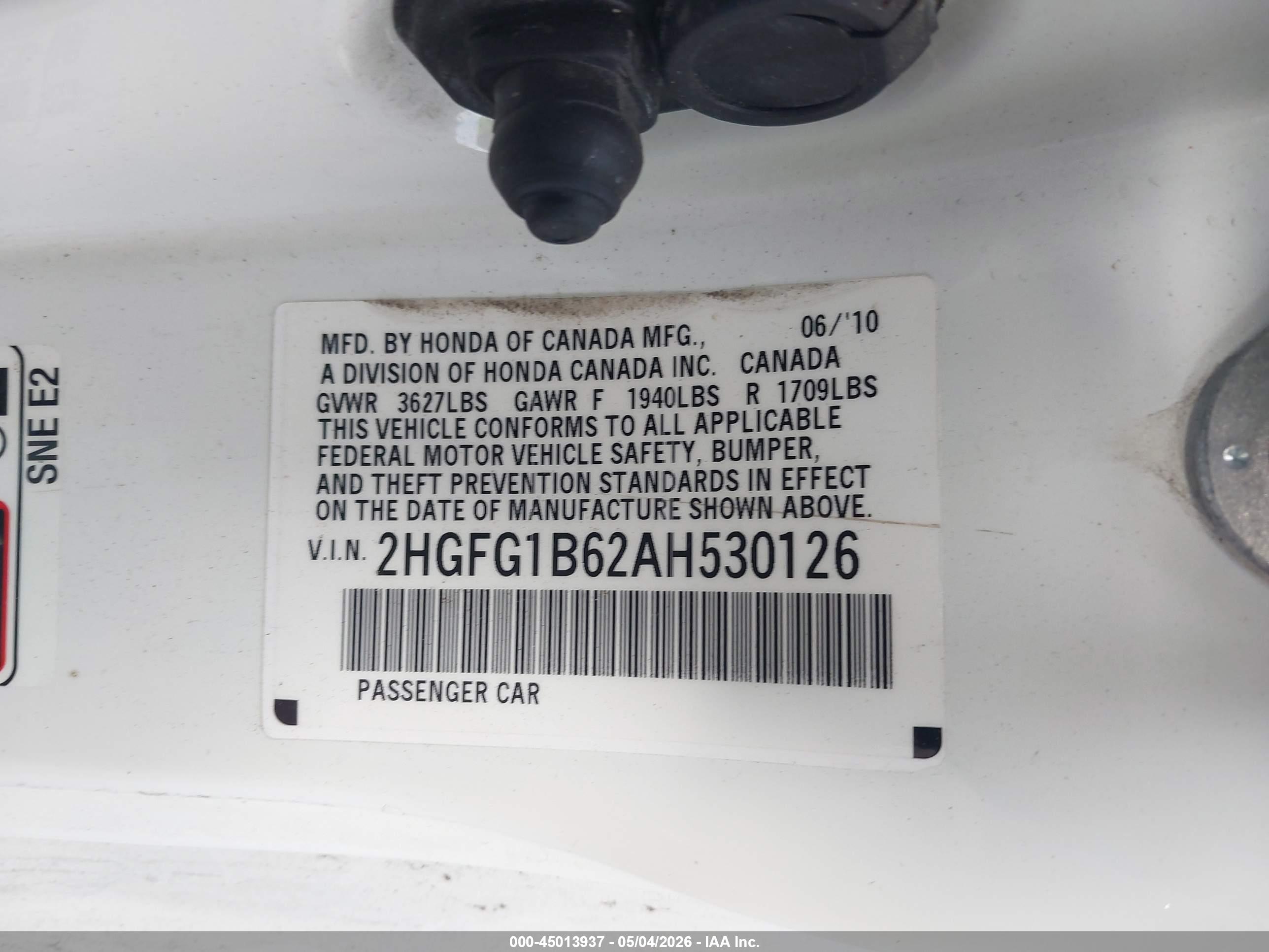 HONDA CIVIC image 9