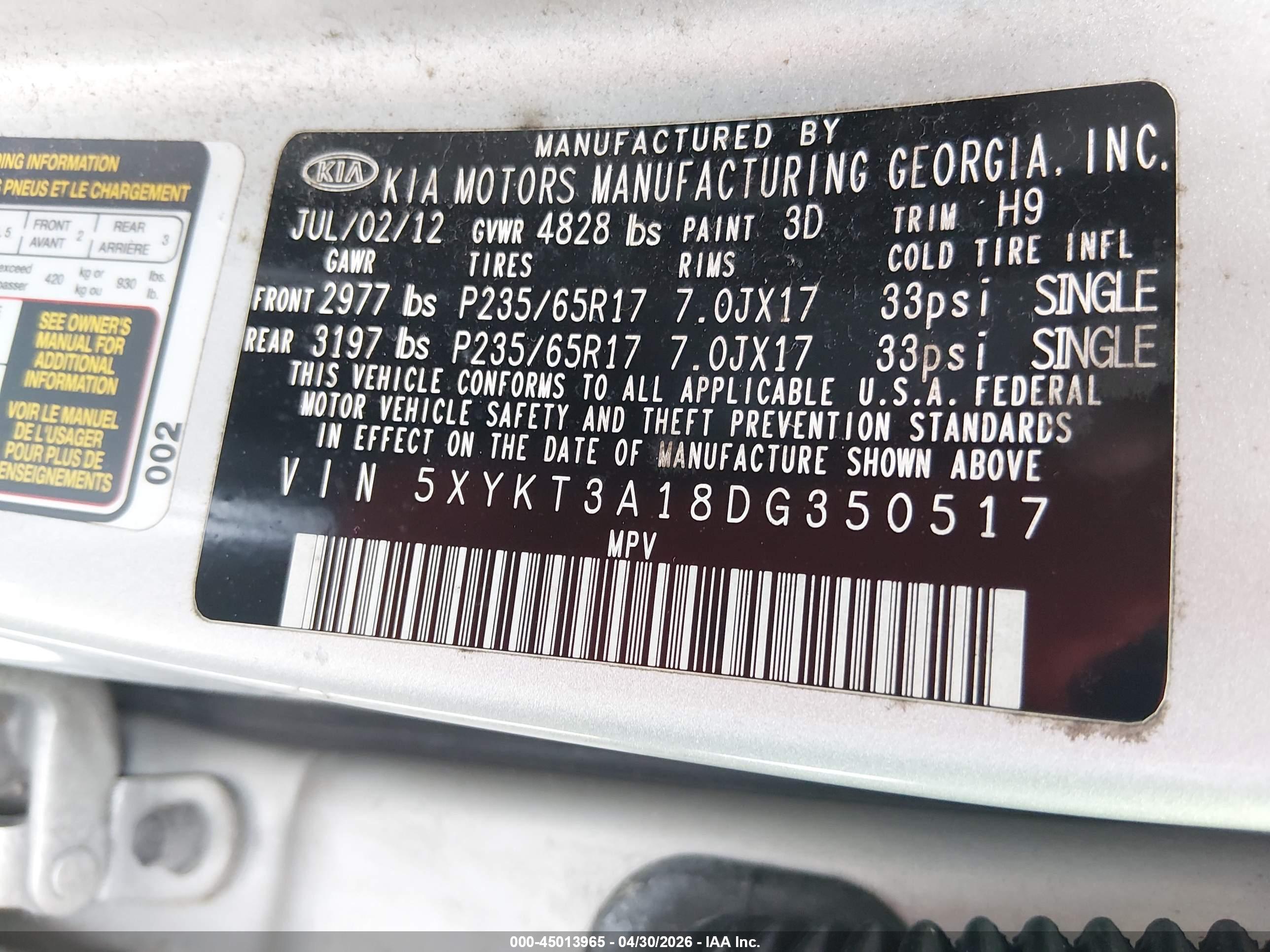 KIA SORENTO image 9