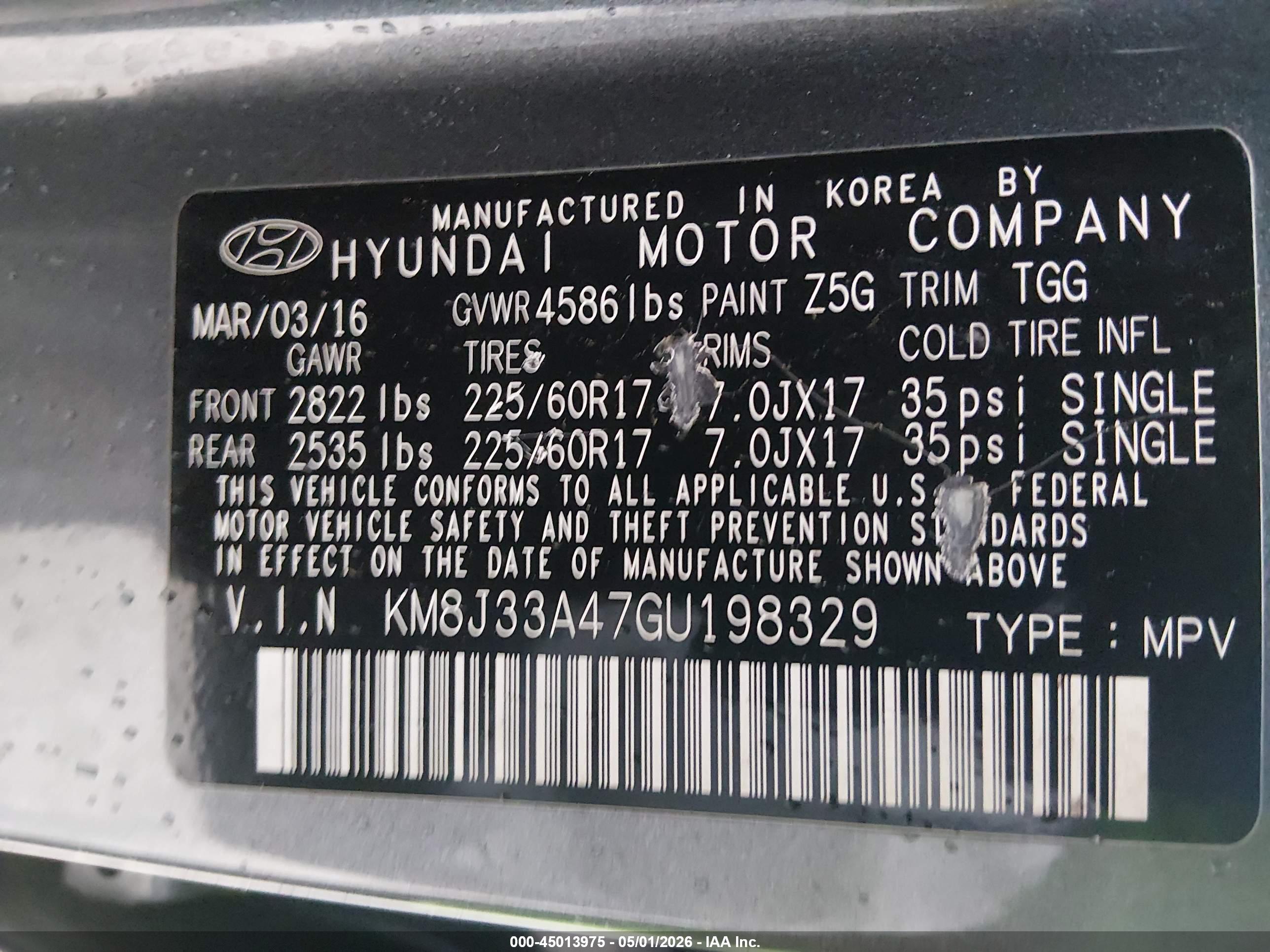 HYUNDAI TUCSON image 9