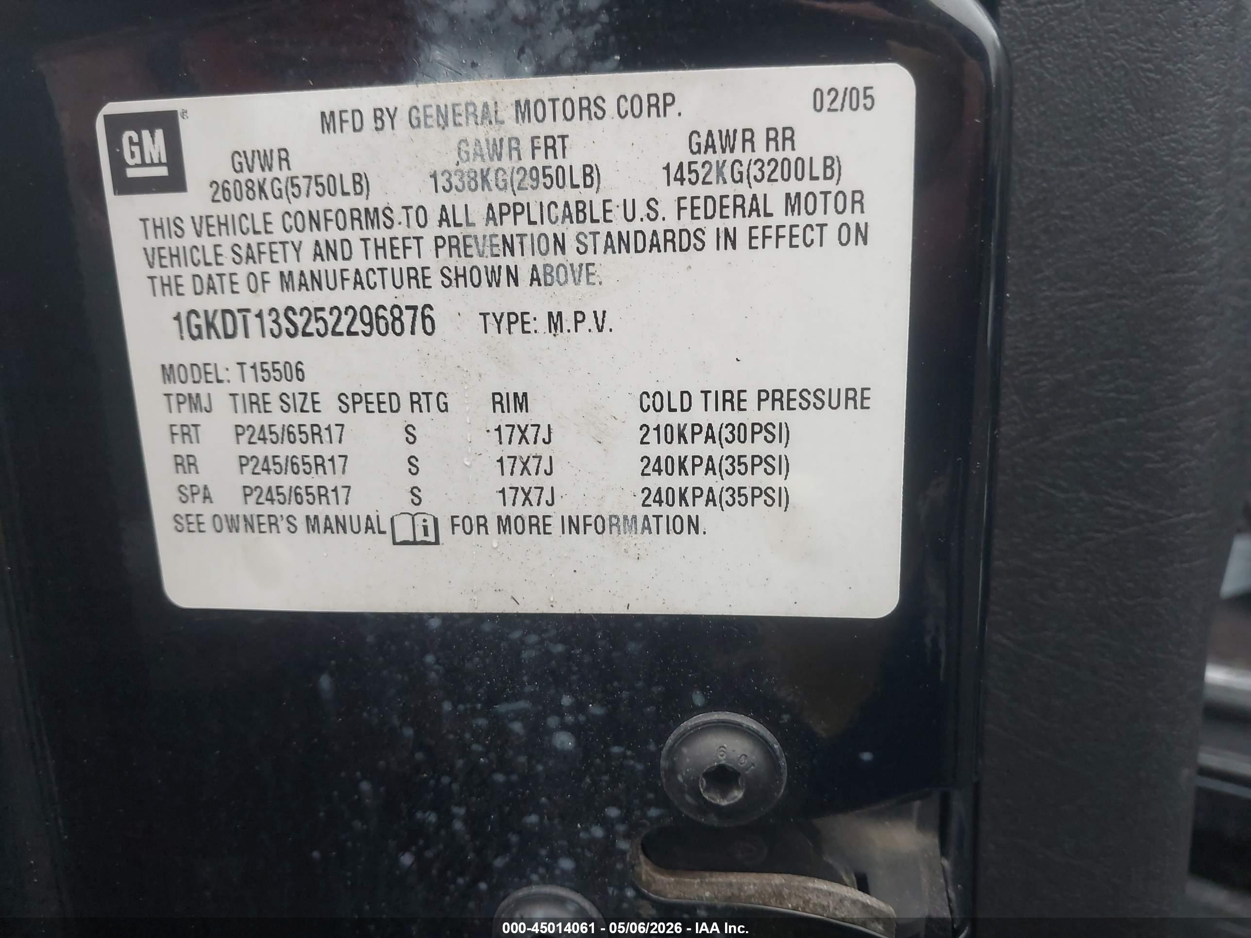 GMC ENVOY image 9