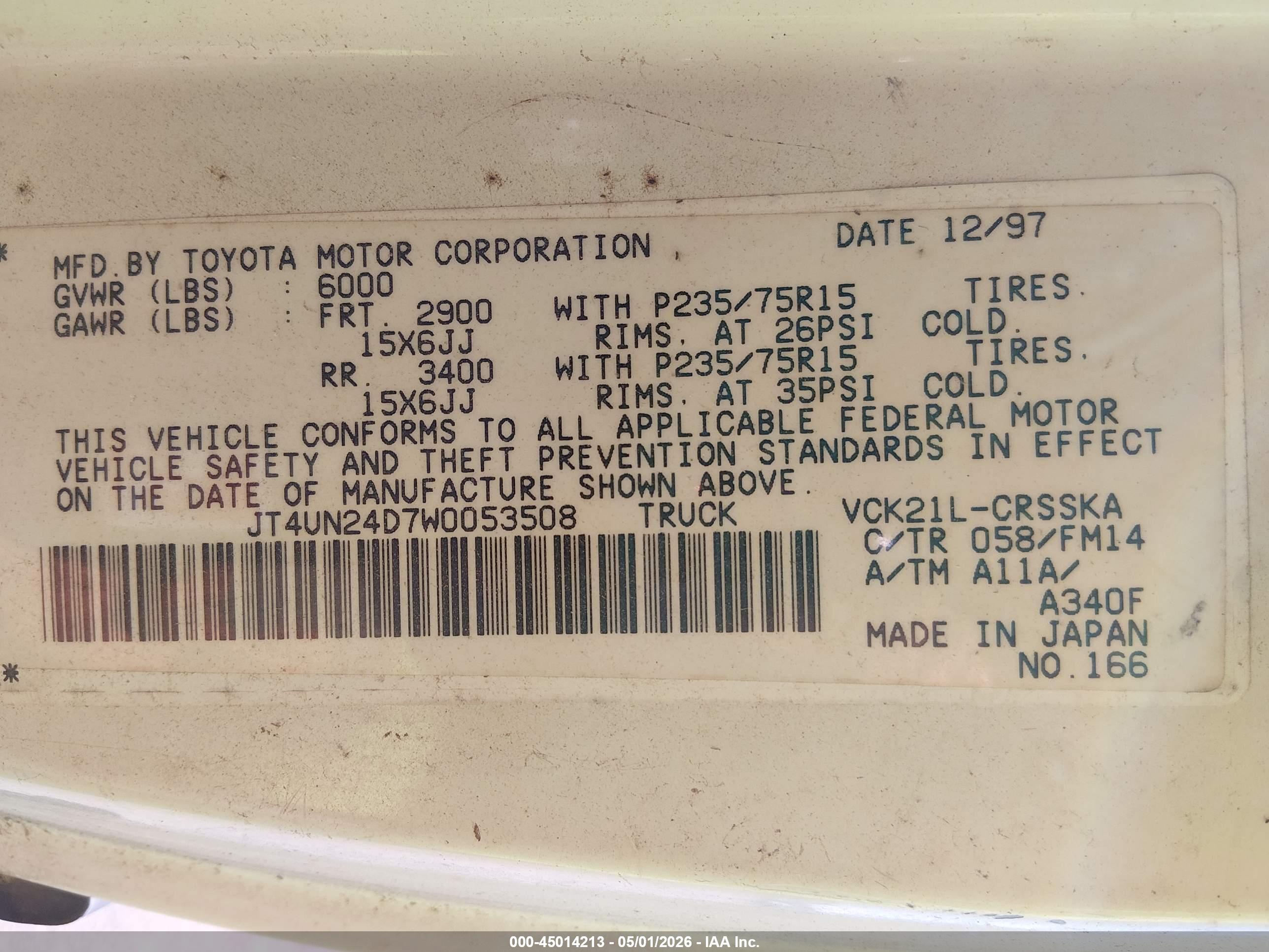 TOYOTA T100 image 9