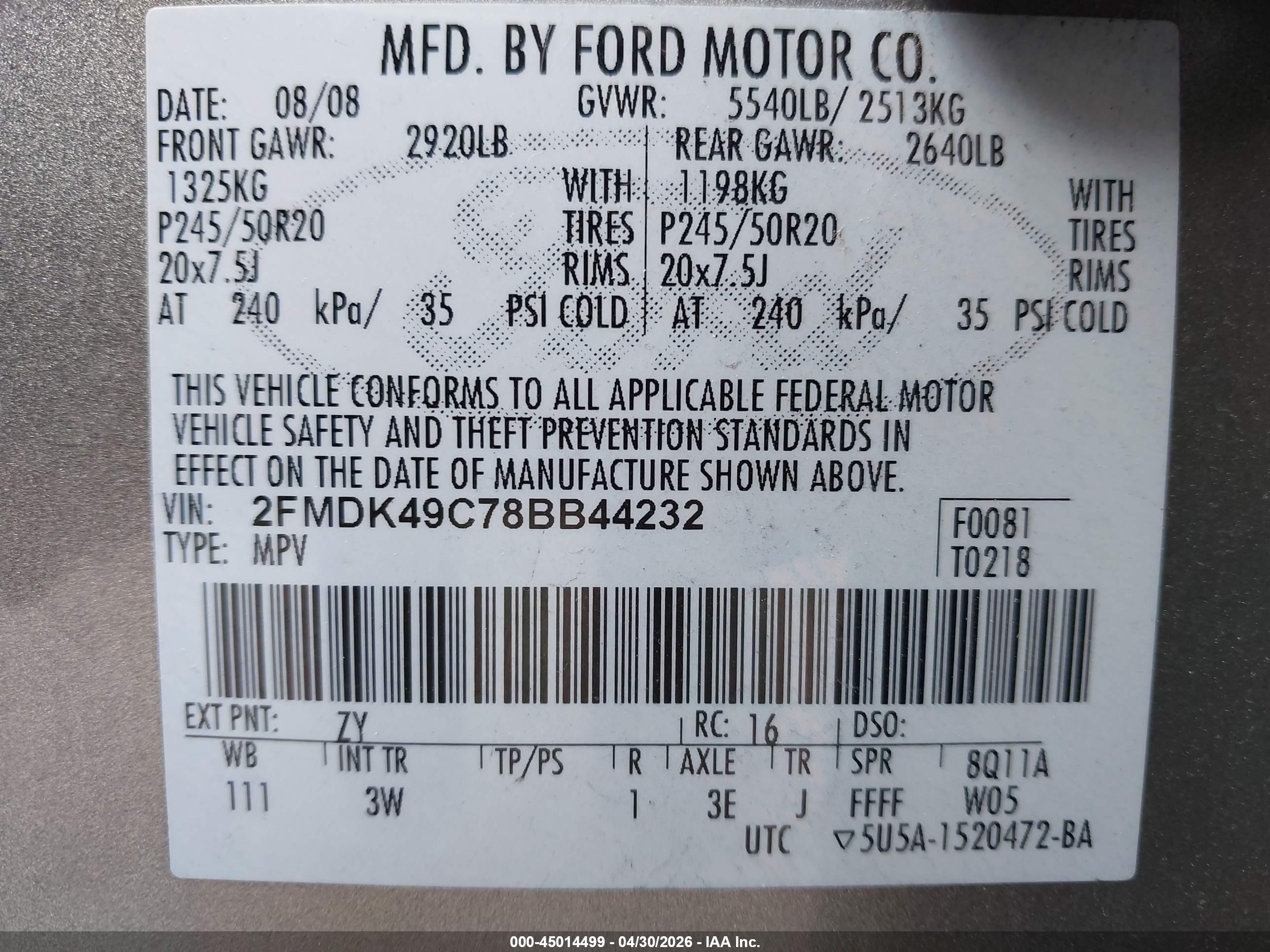 FORD EDGE image 9