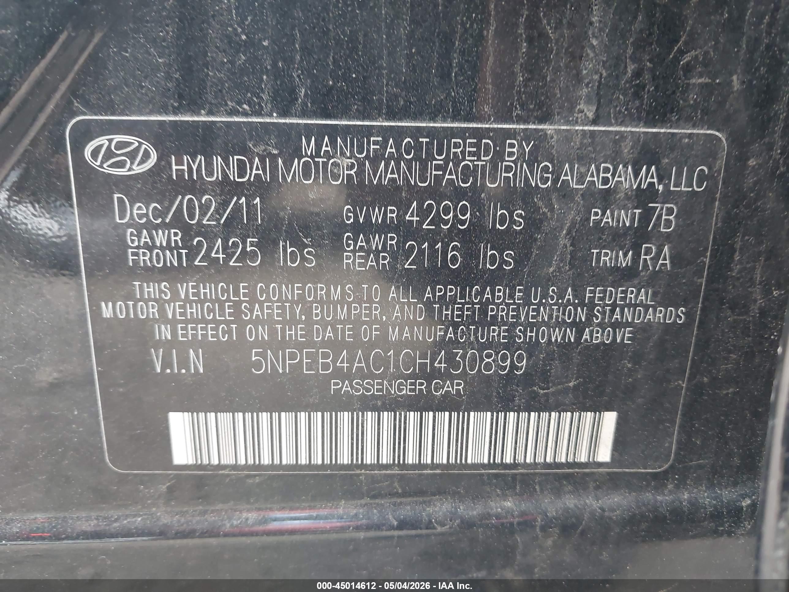 HYUNDAI SONATA image 9