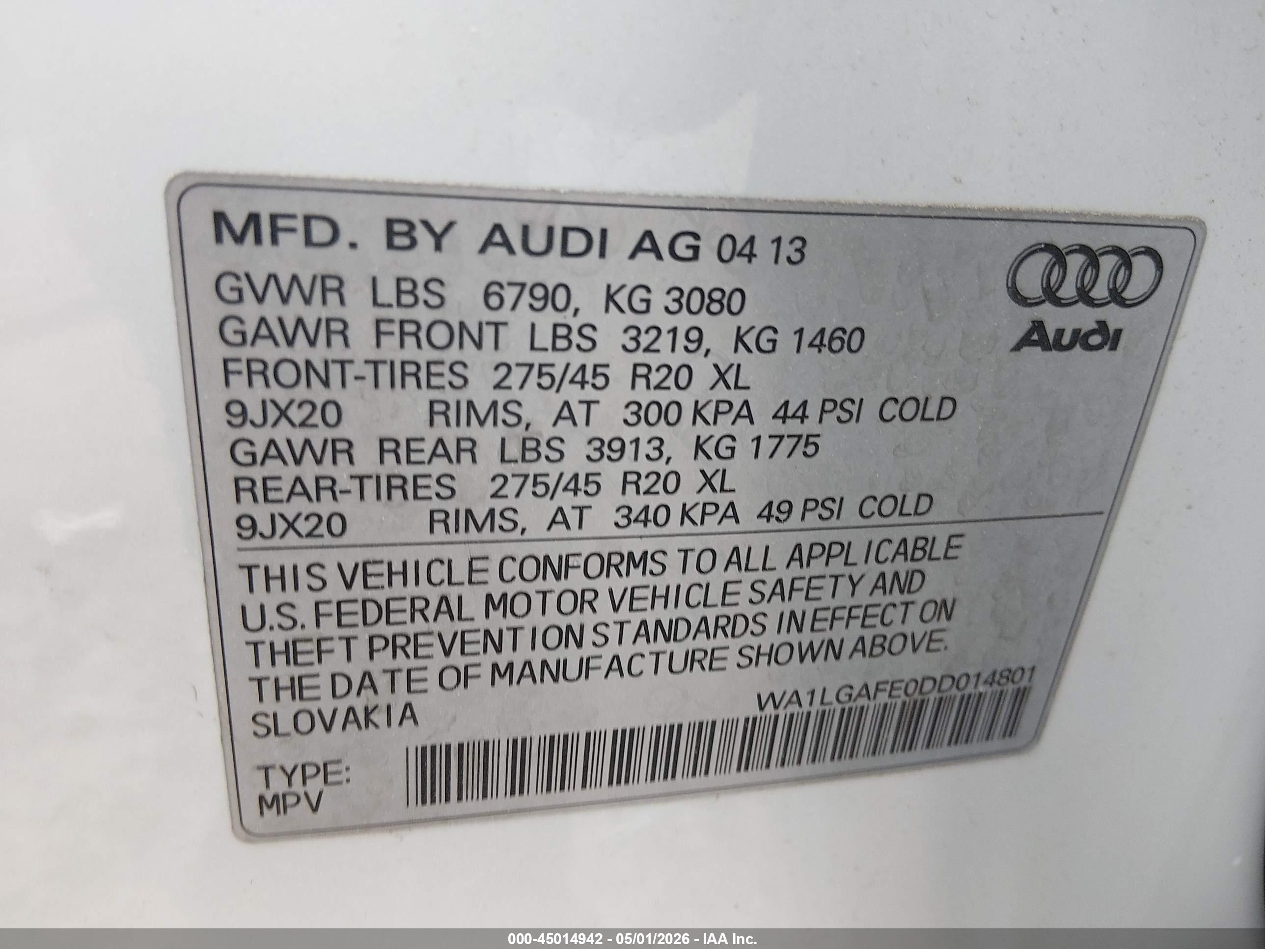 AUDI Q7 image 9