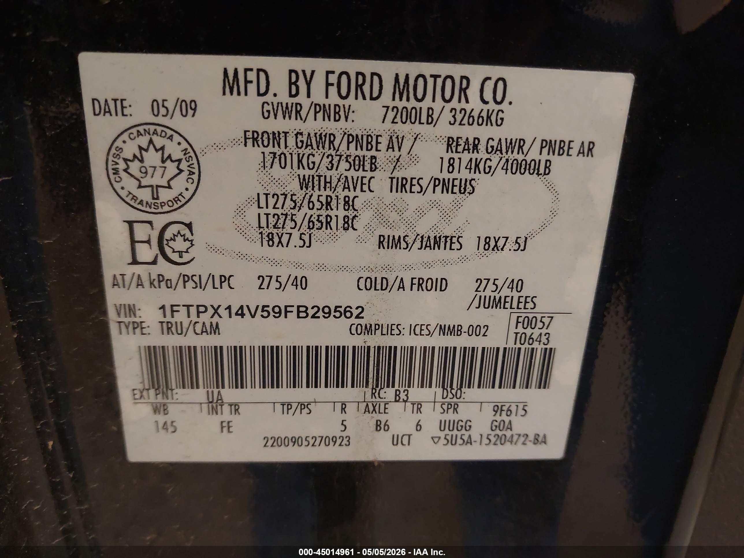 FORD F-150 image 9