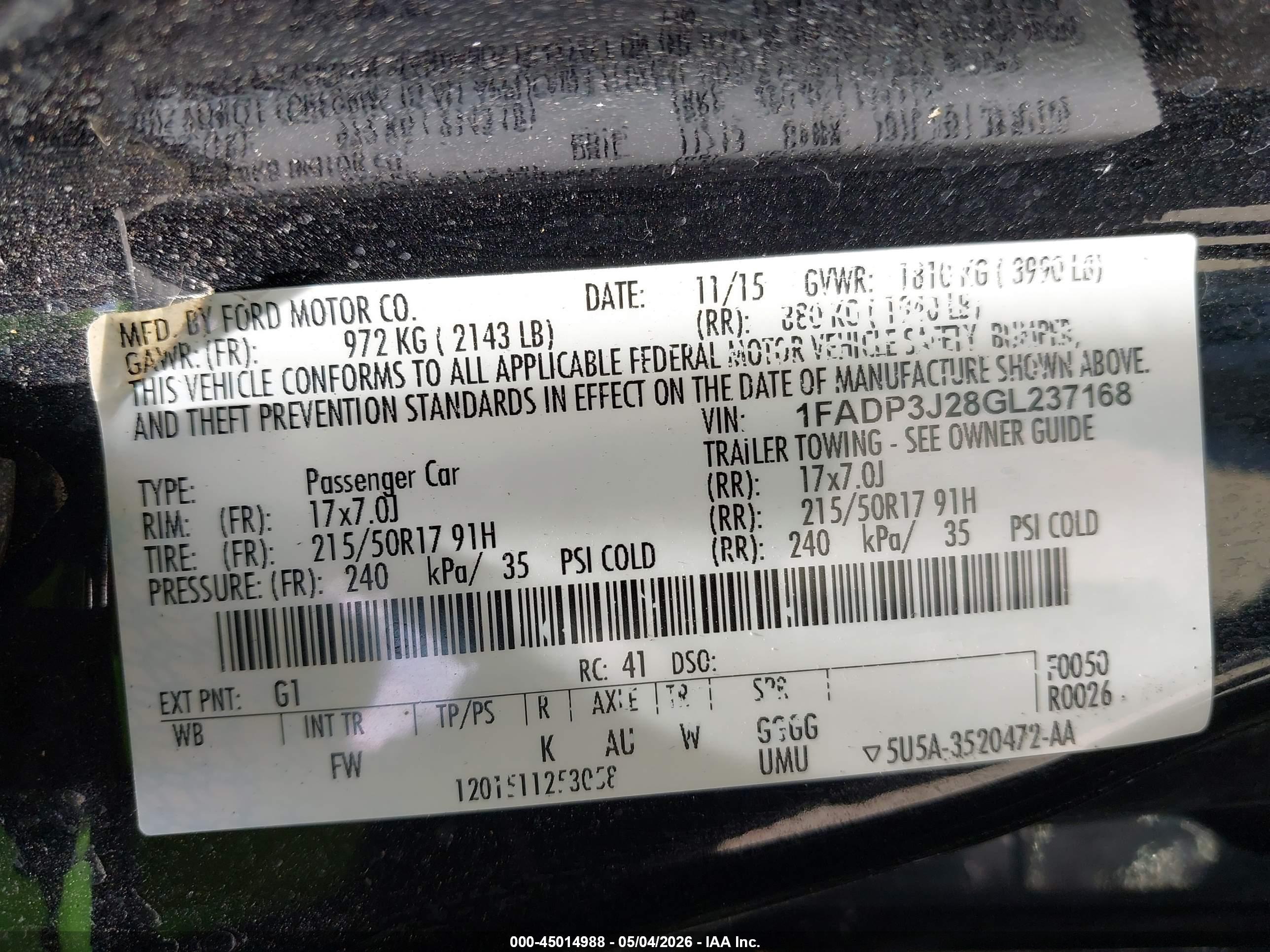 FORD FOCUS image 9