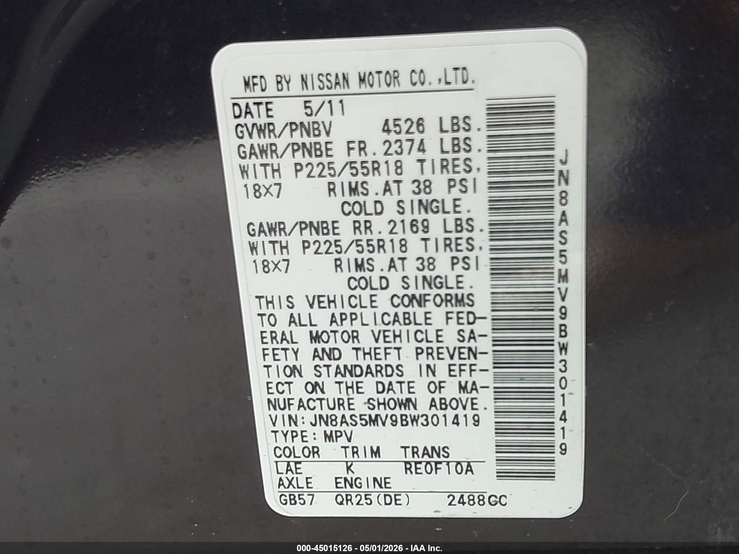 NISSAN ROGUE image 9