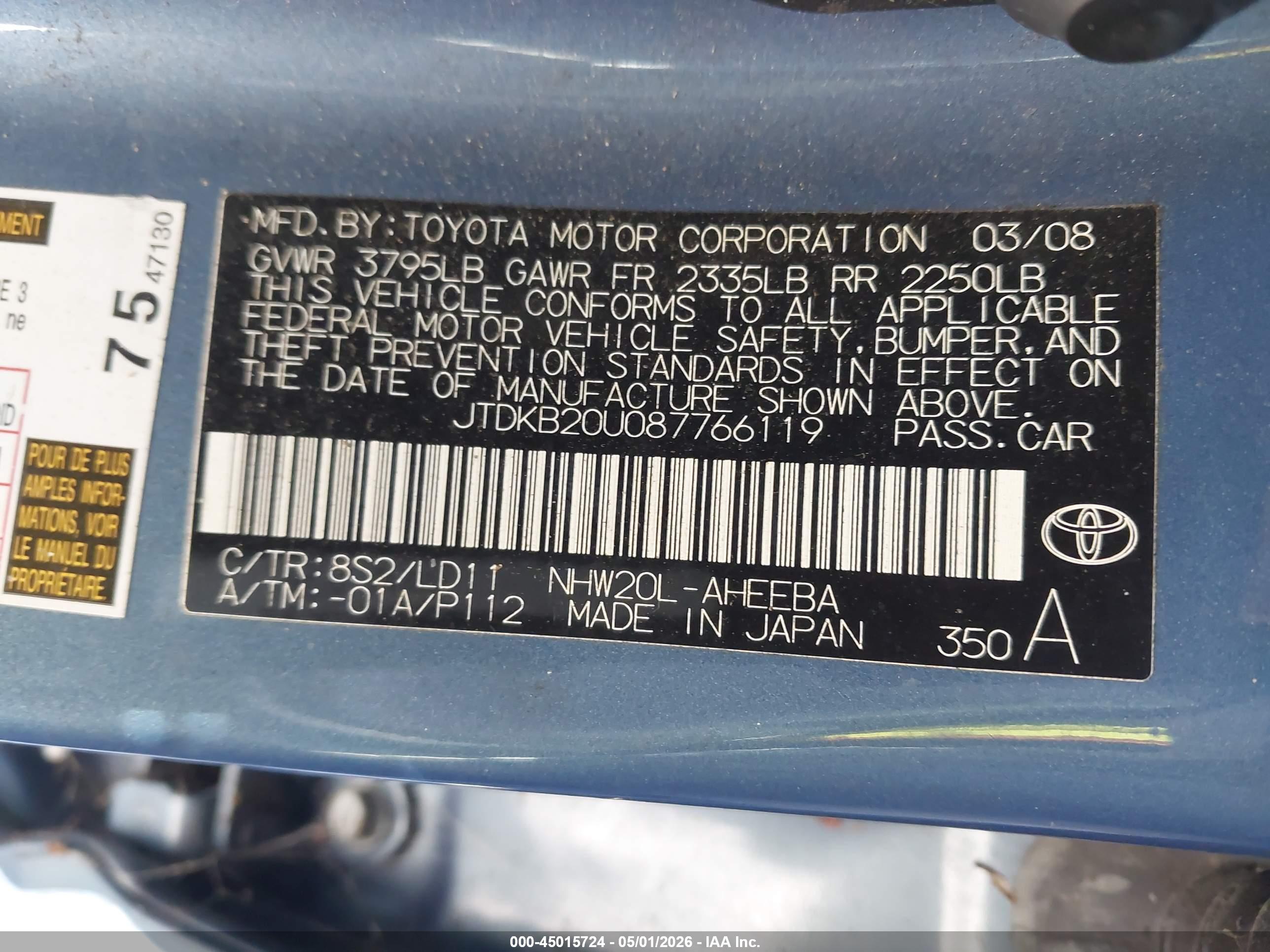 TOYOTA PRIUS image 9