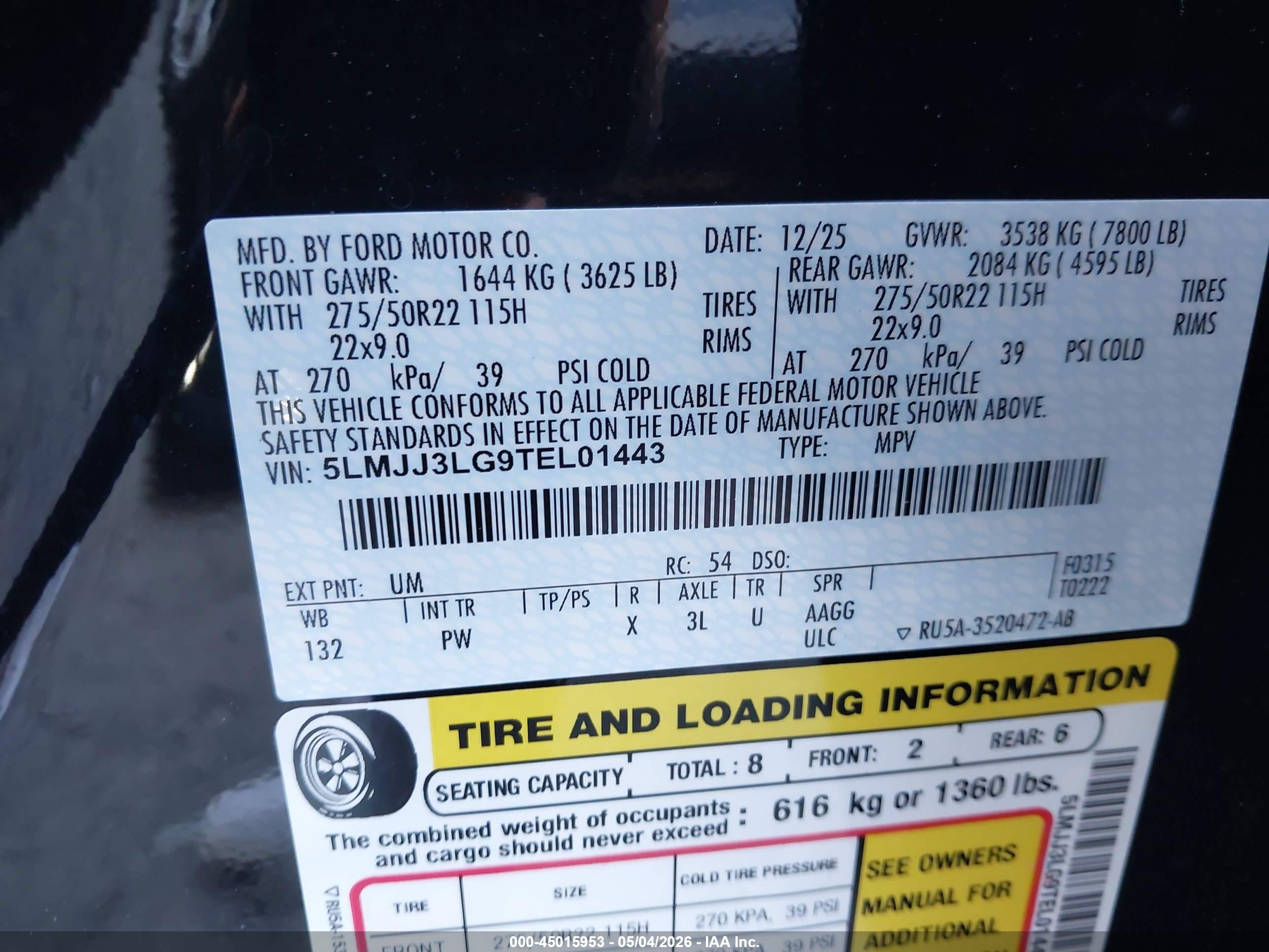 LINCOLN NAVIGATOR image 9