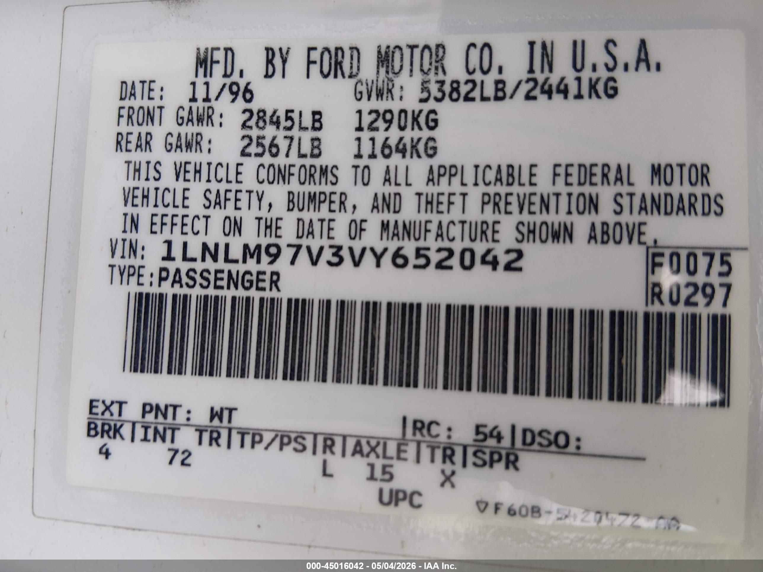 LINCOLN CONTINENTAL image 9