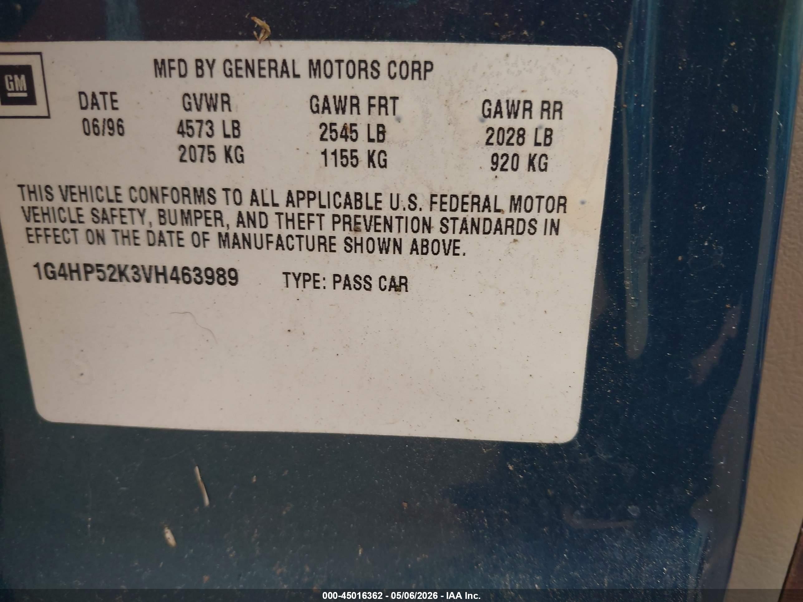 BUICK LESABRE image 9