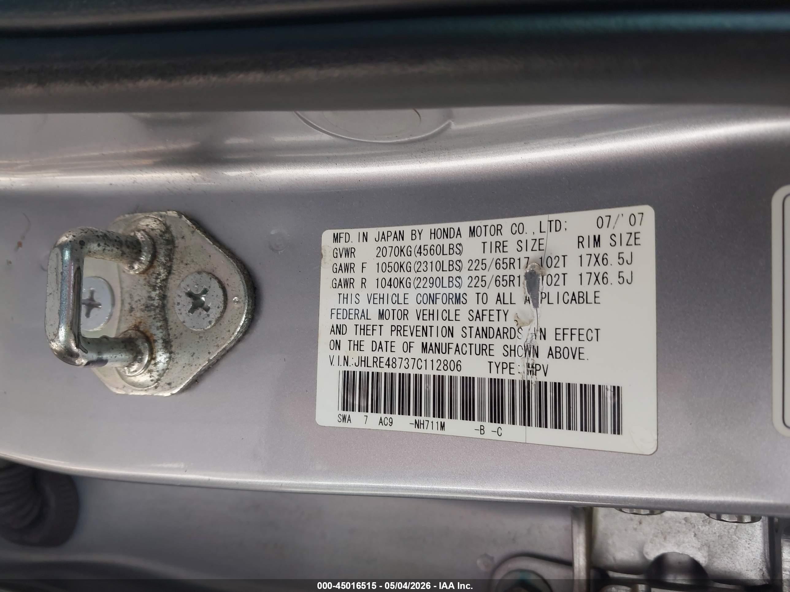HONDA CR-V image 9