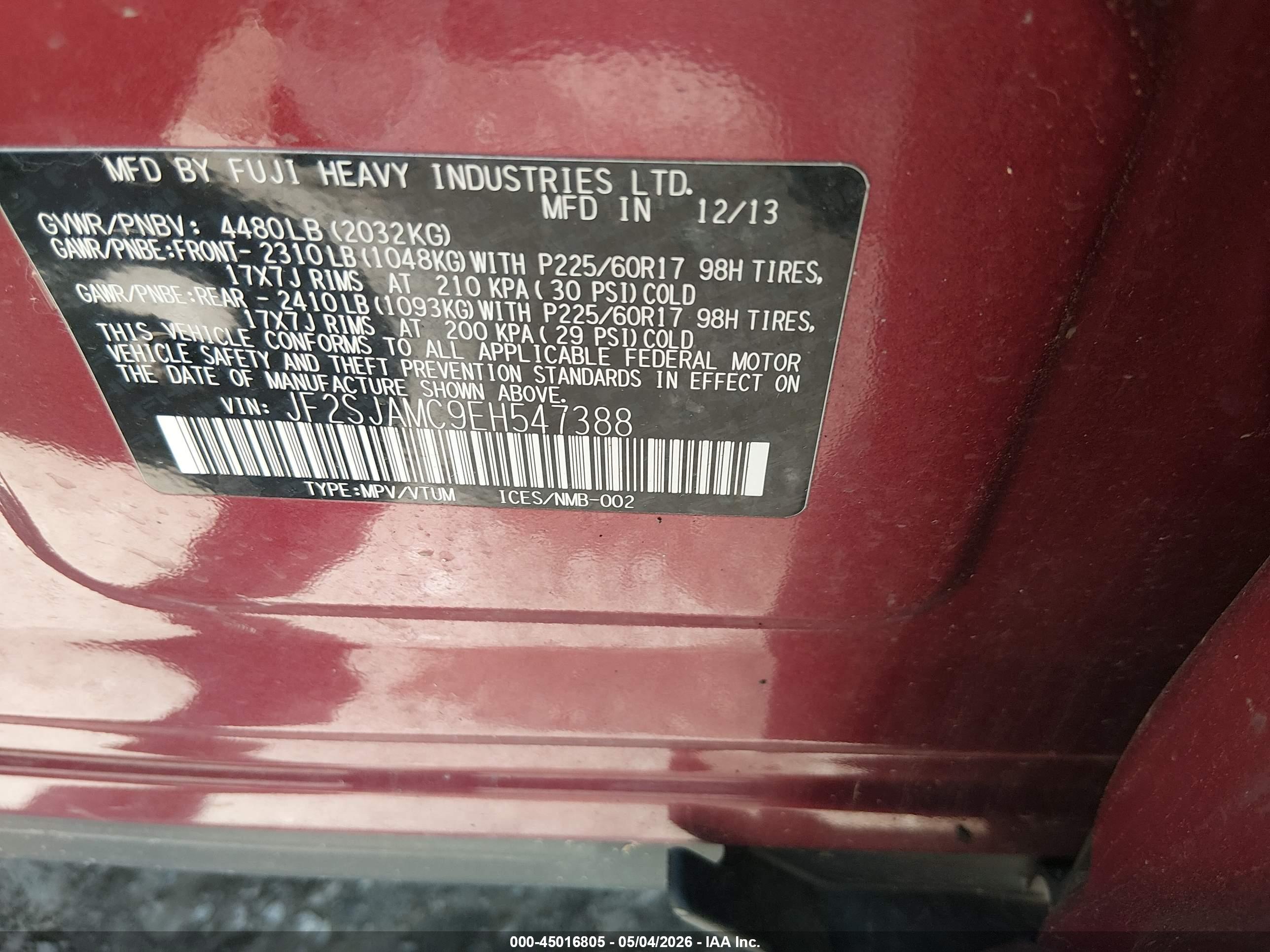 SUBARU FORESTER image 9