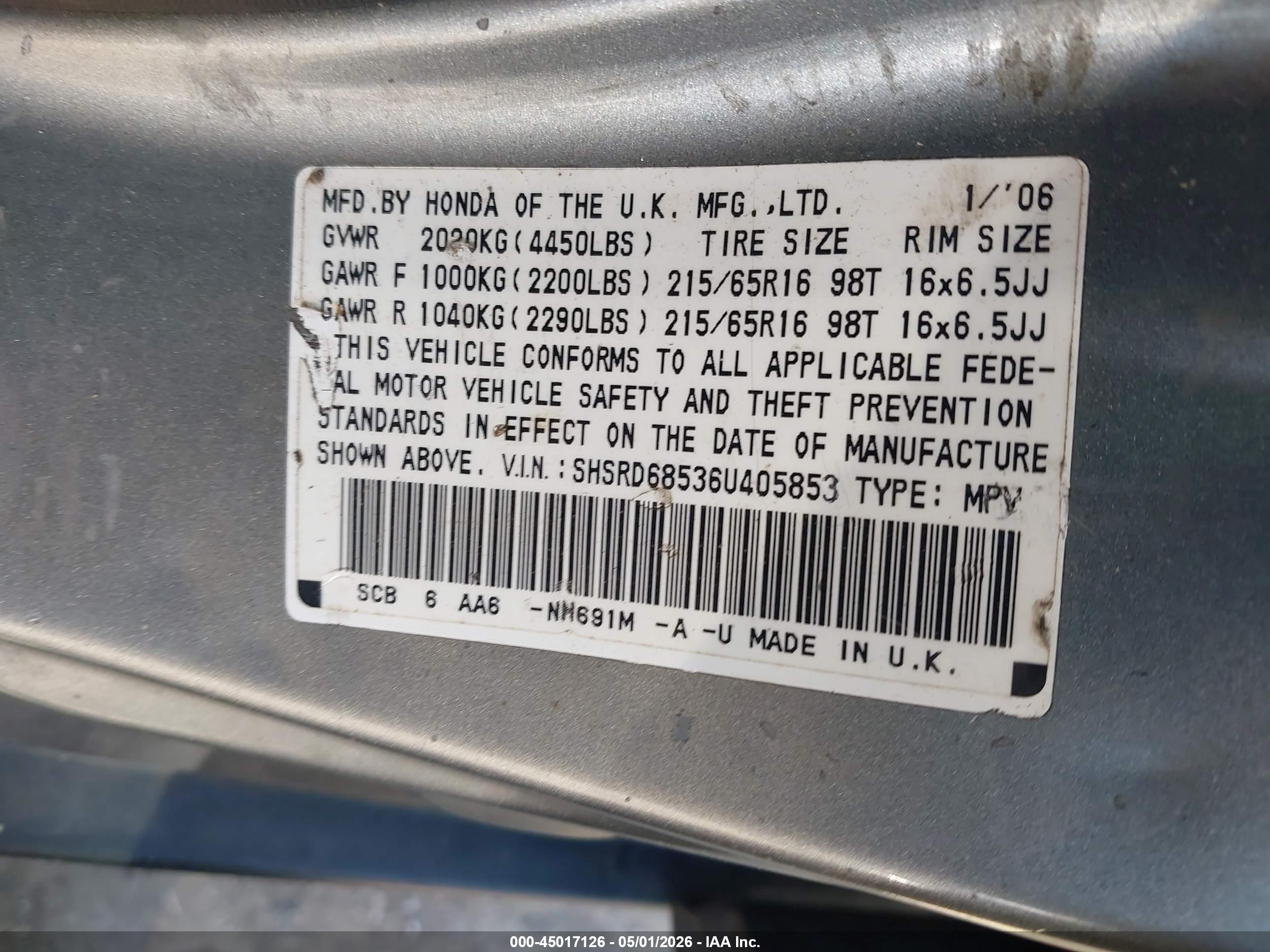 HONDA CR-V image 9
