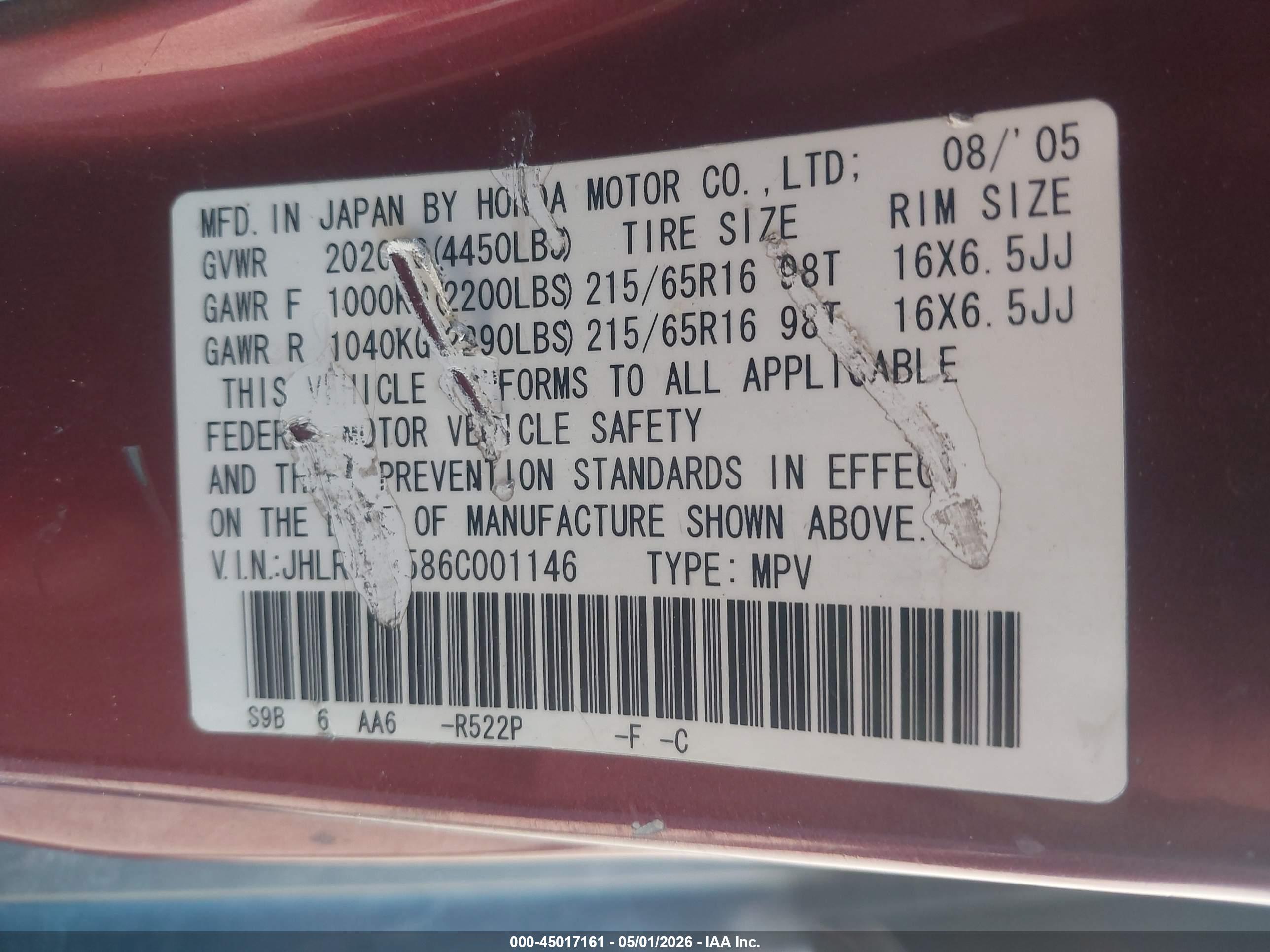HONDA CR-V image 9