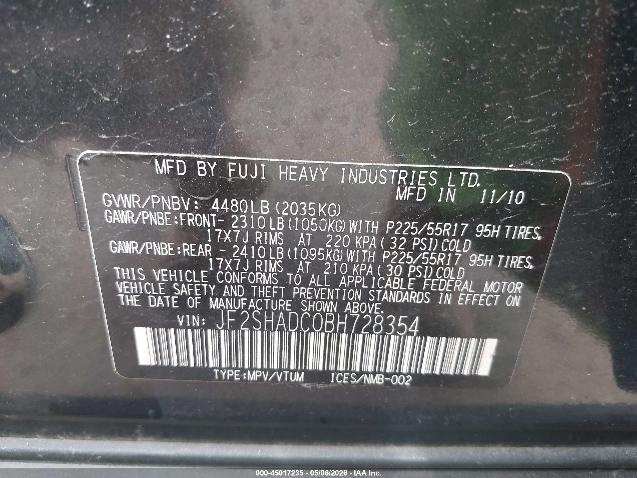 SUBARU FORESTER image 9