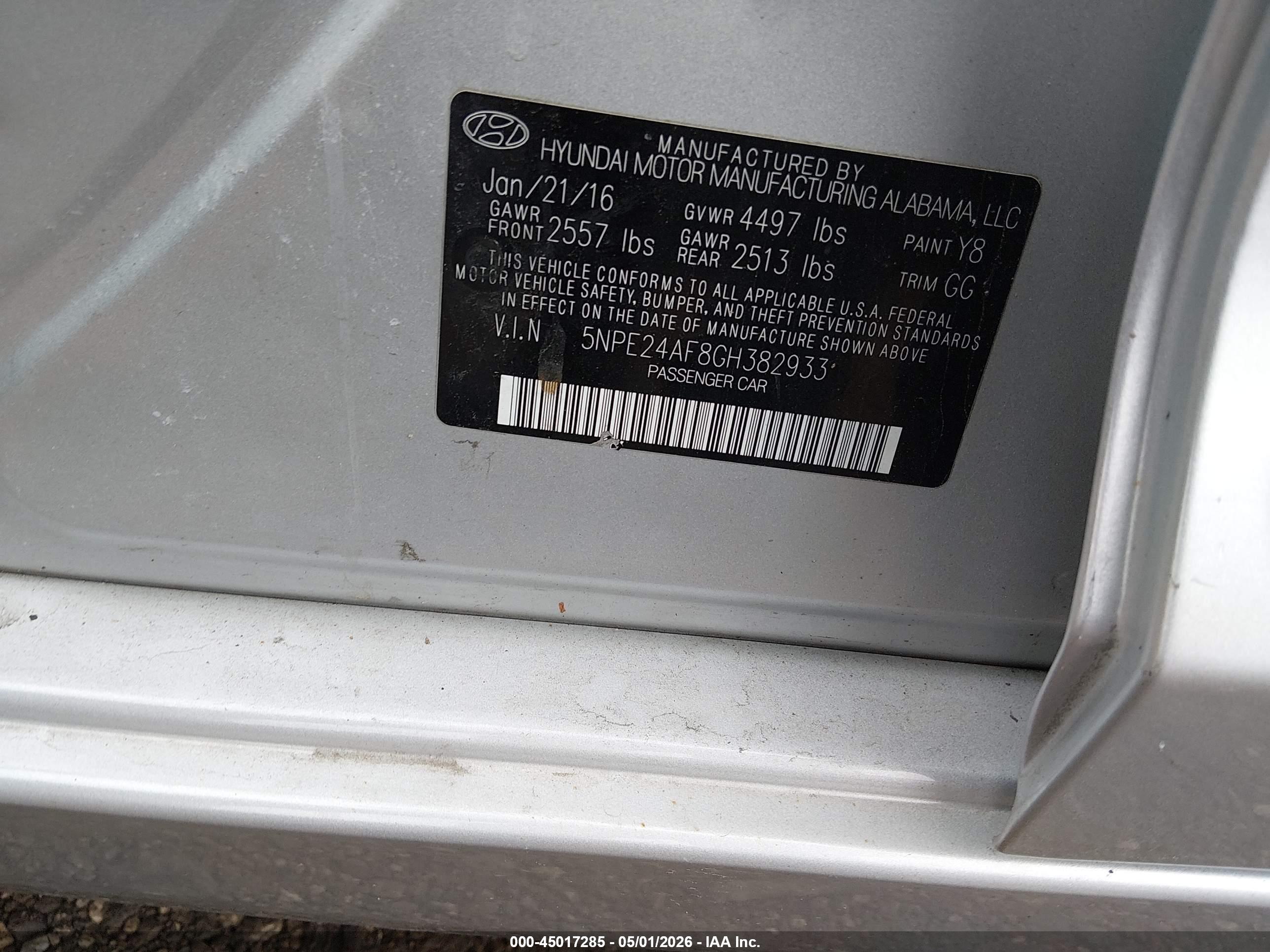 HYUNDAI SONATA image 9