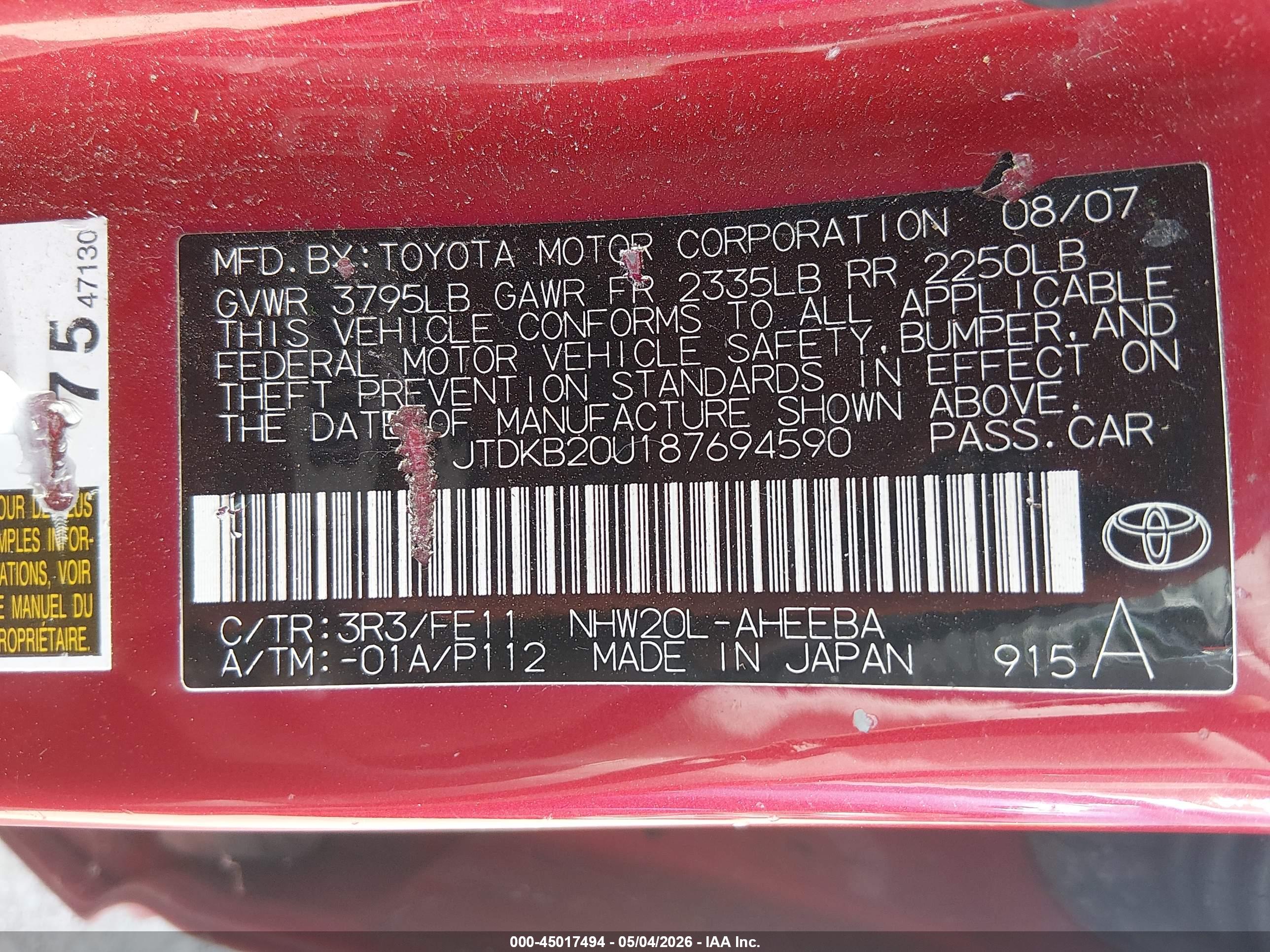 TOYOTA PRIUS image 9