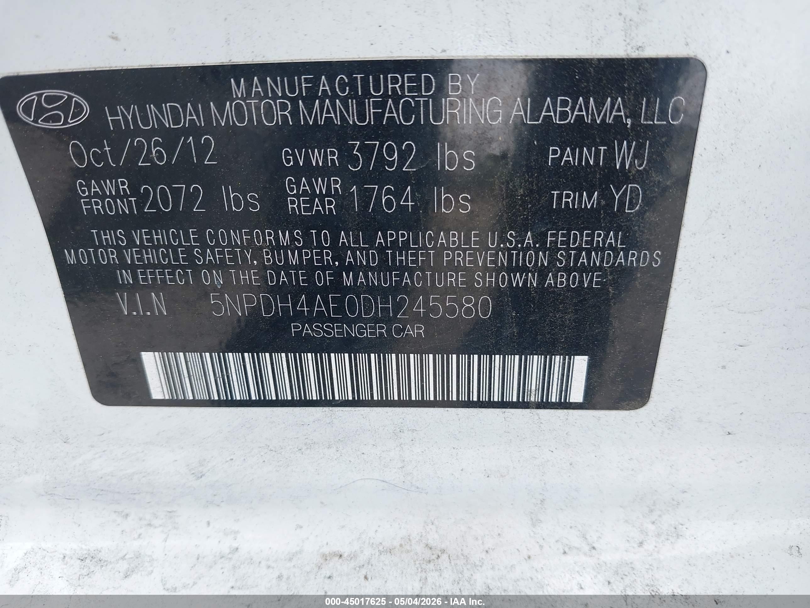 HYUNDAI ELANTRA image 9