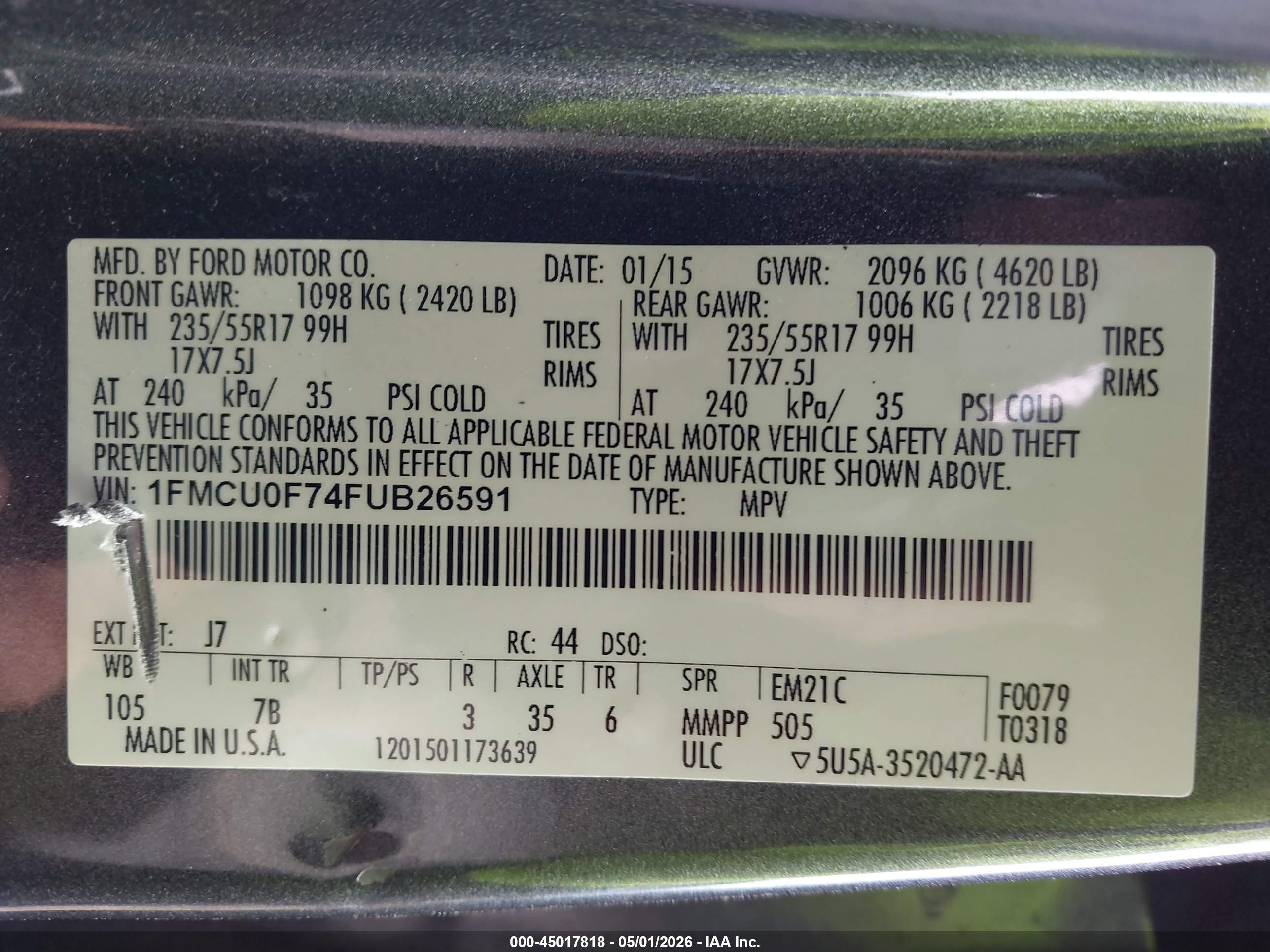 FORD ESCAPE image 9