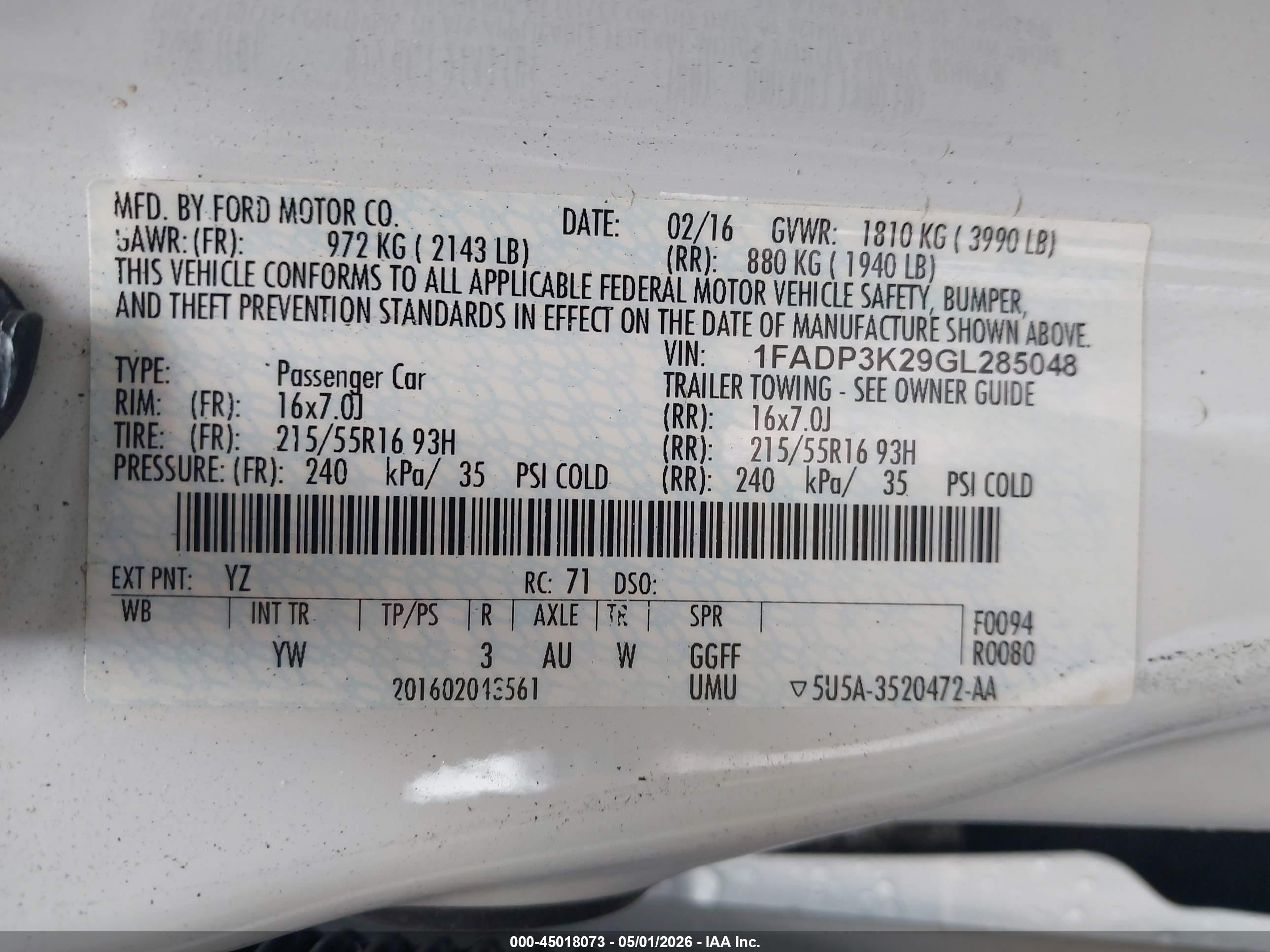 FORD FOCUS image 9