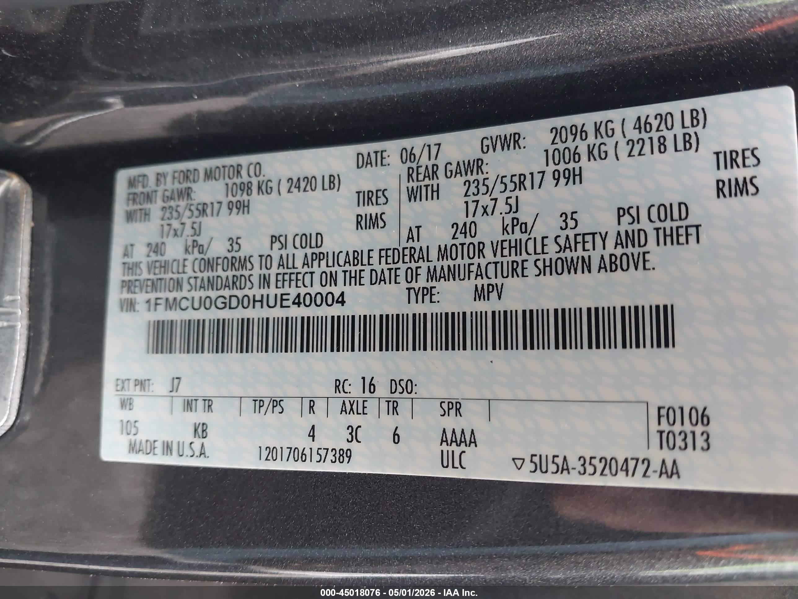 FORD ESCAPE image 9