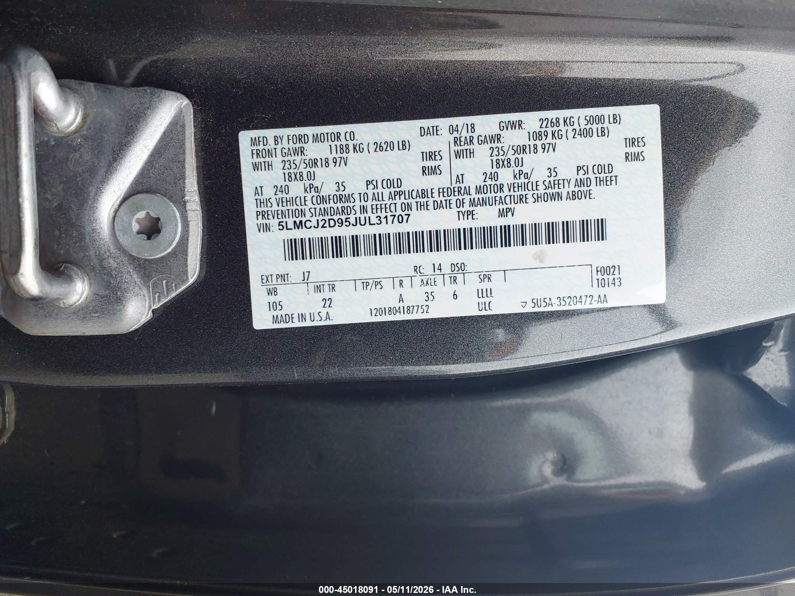 LINCOLN MKC image 9