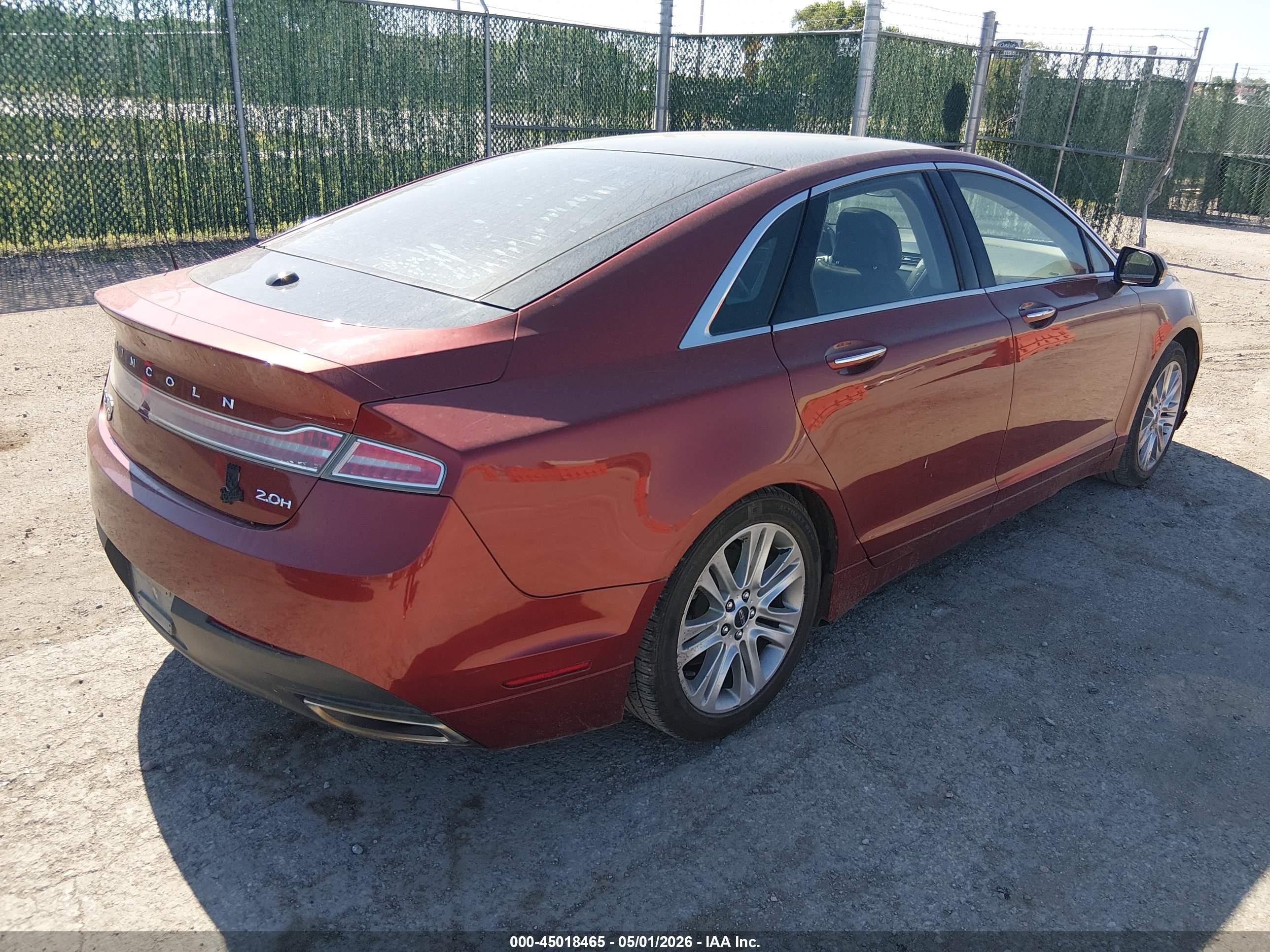 LINCOLN MKZ image 4