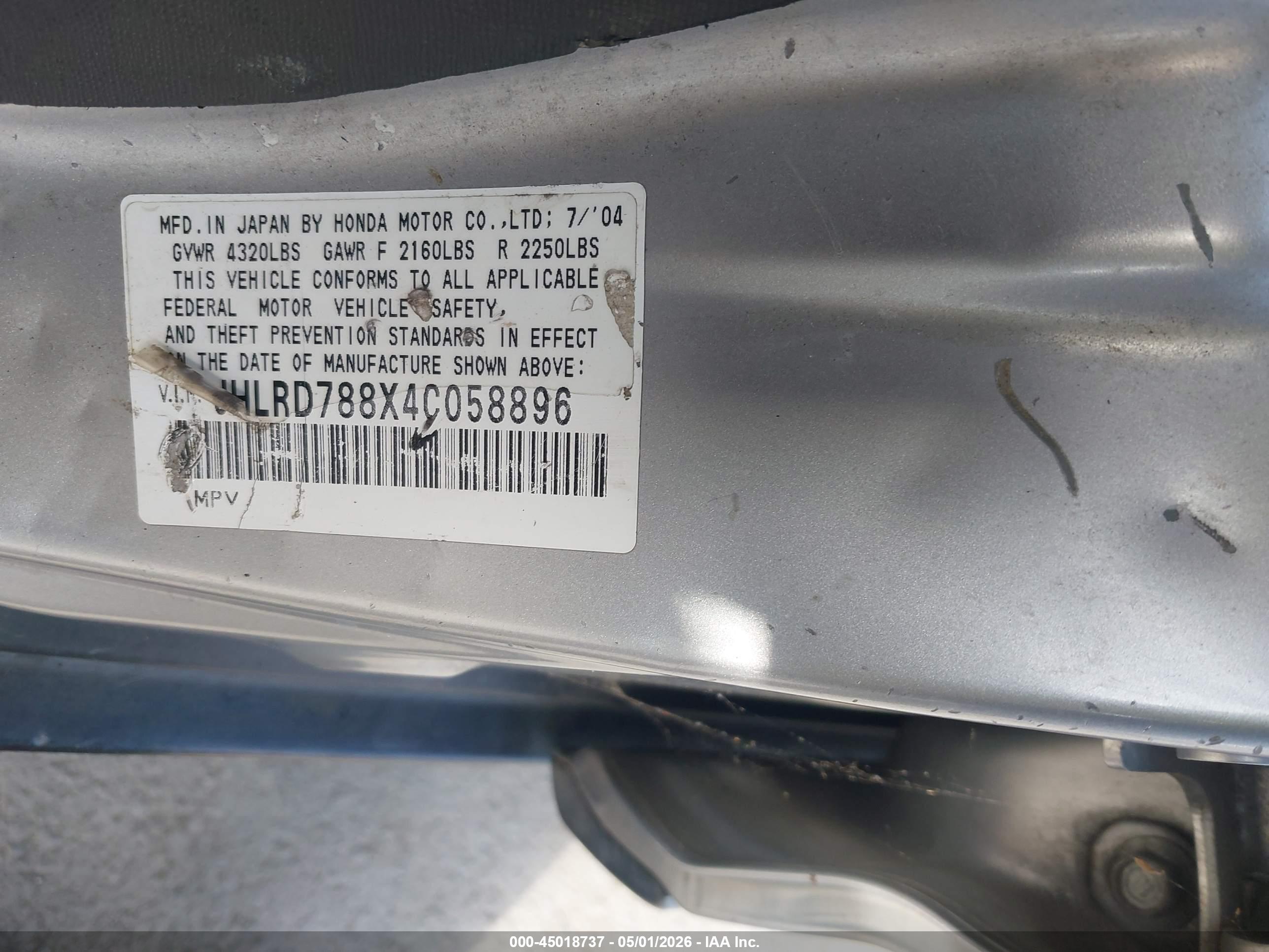 HONDA CR-V image 9