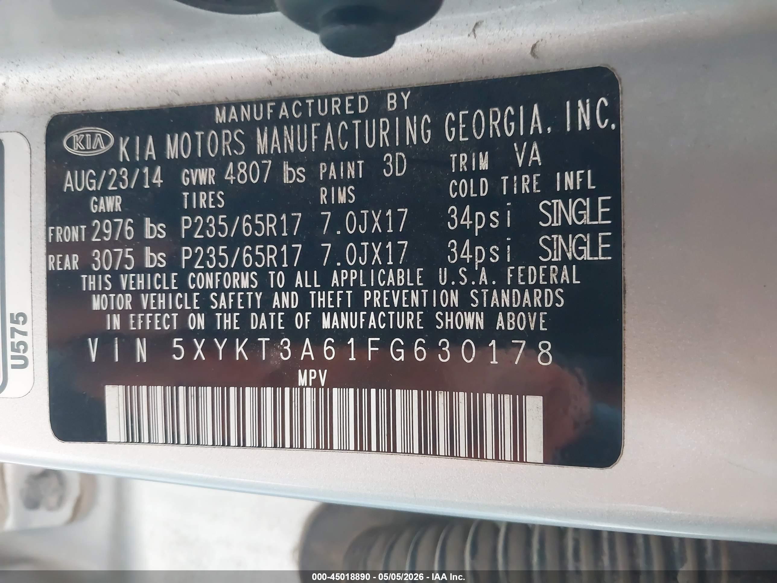 KIA SORENTO image 9
