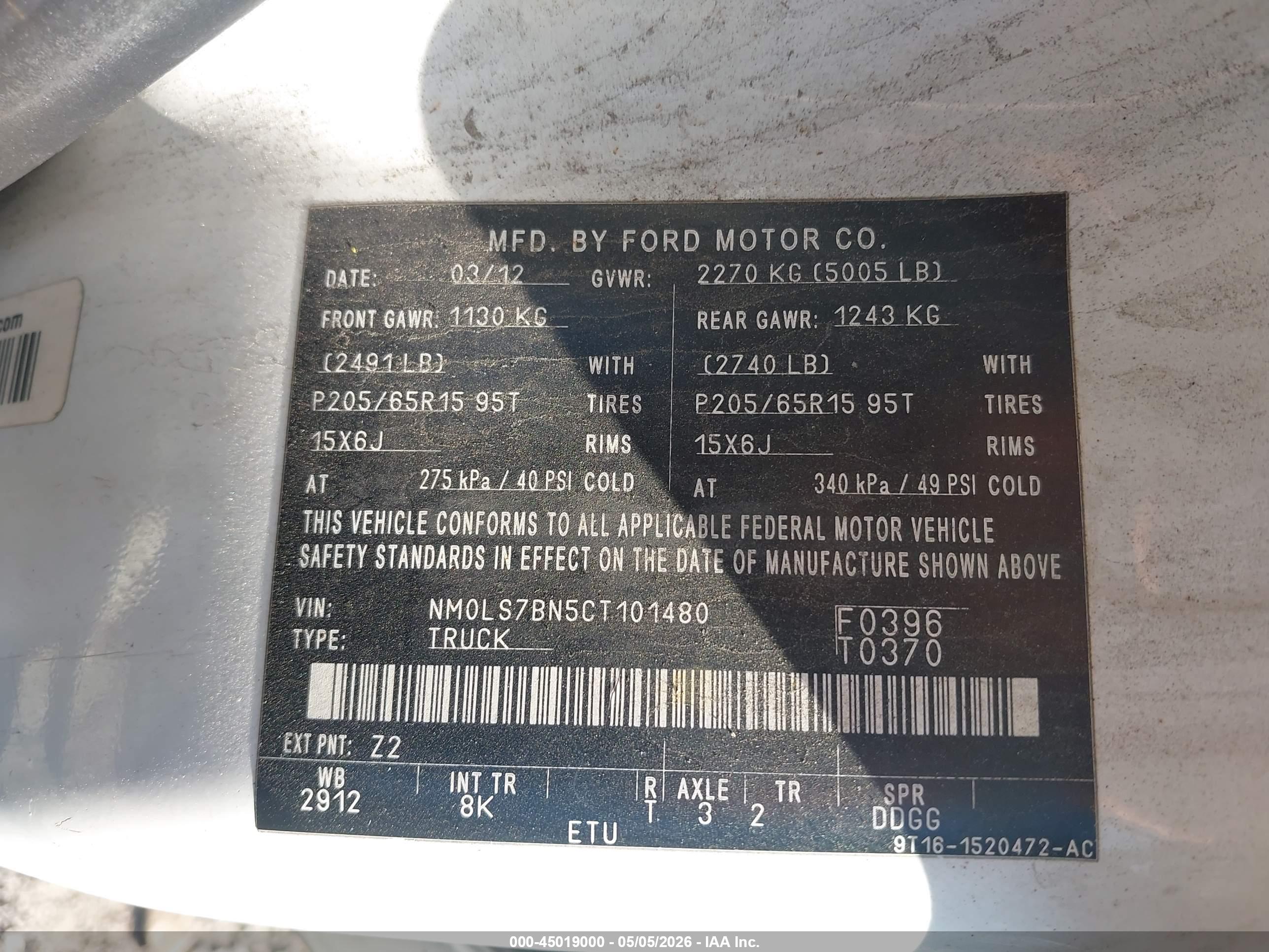 FORD TRANSIT image 9
