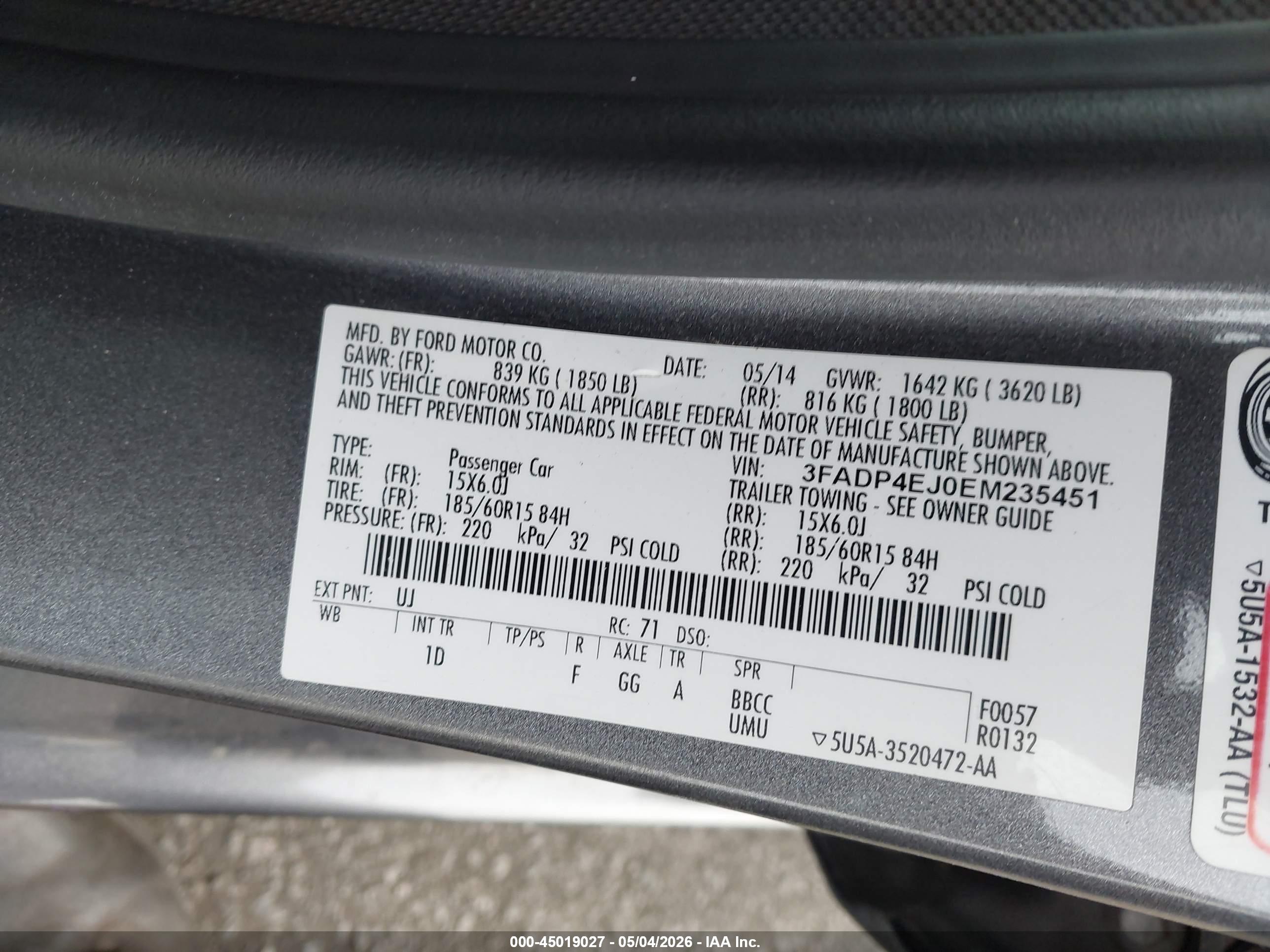 FORD FIESTA image 9