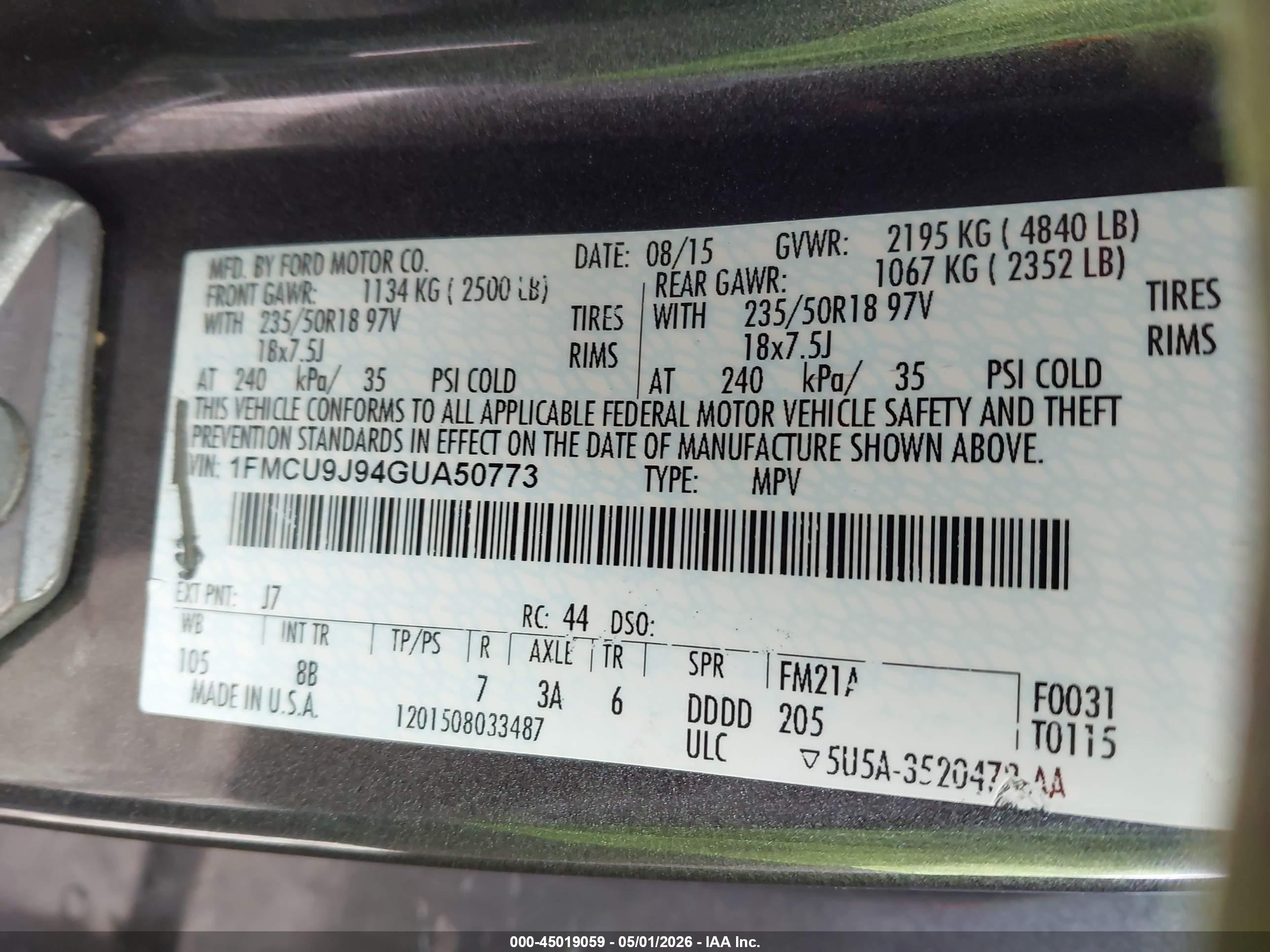 FORD ESCAPE image 9