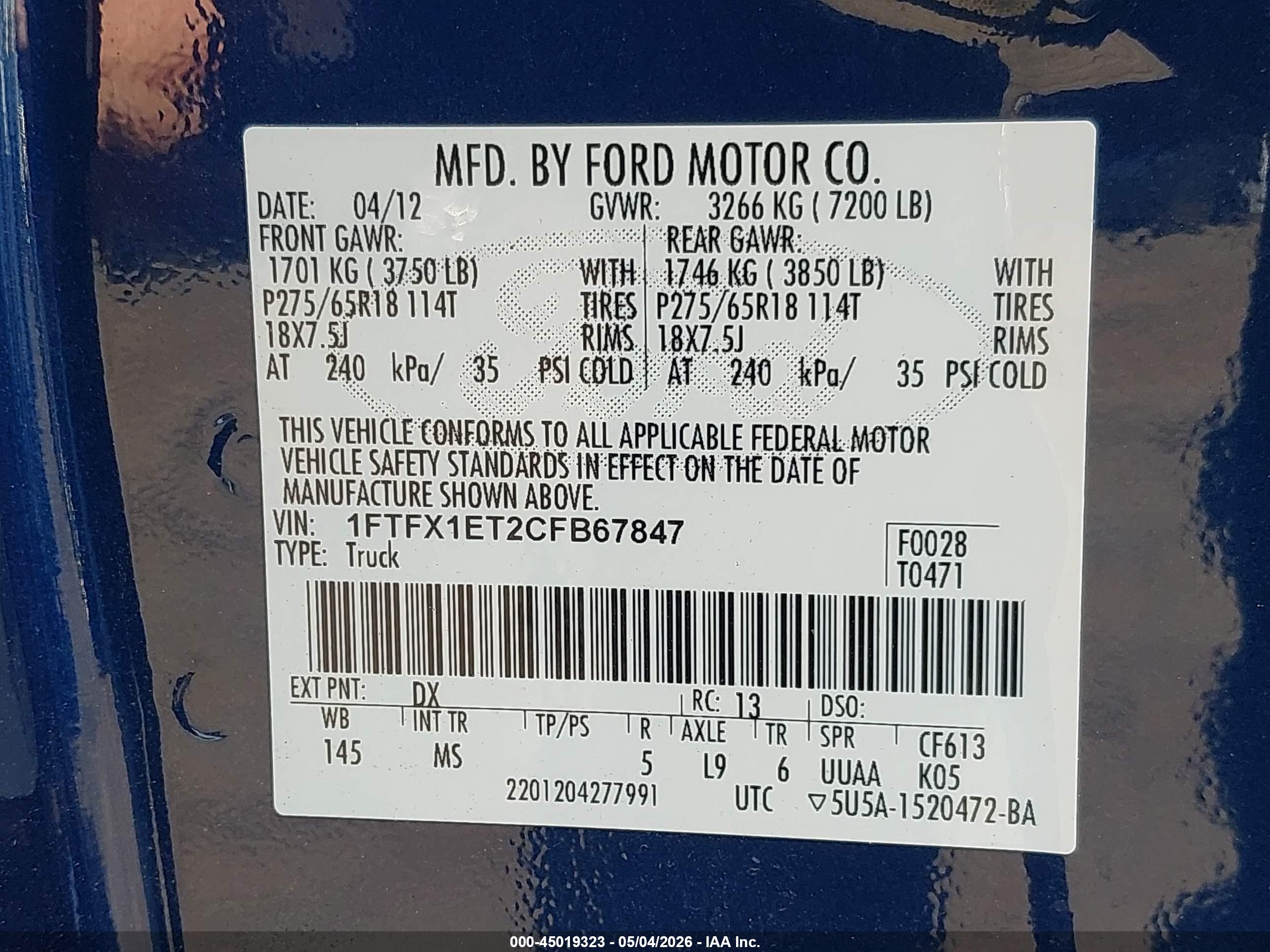FORD F-150 image 9