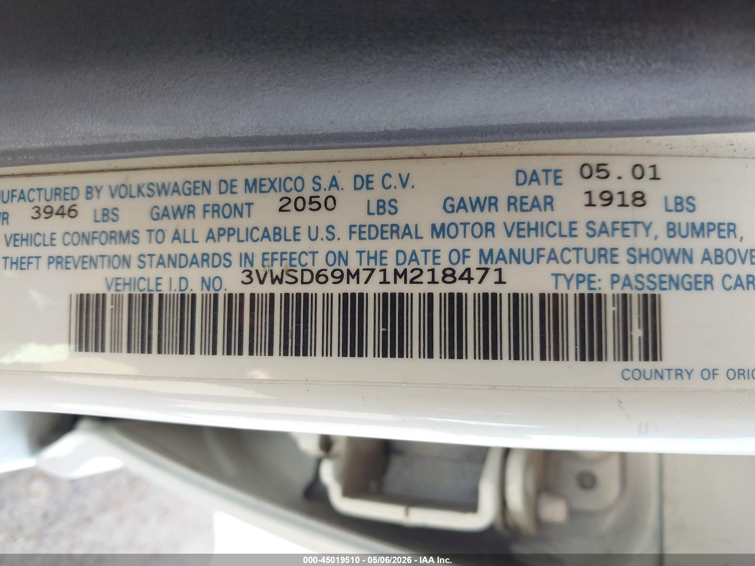 VOLKSWAGEN JETTA image 9