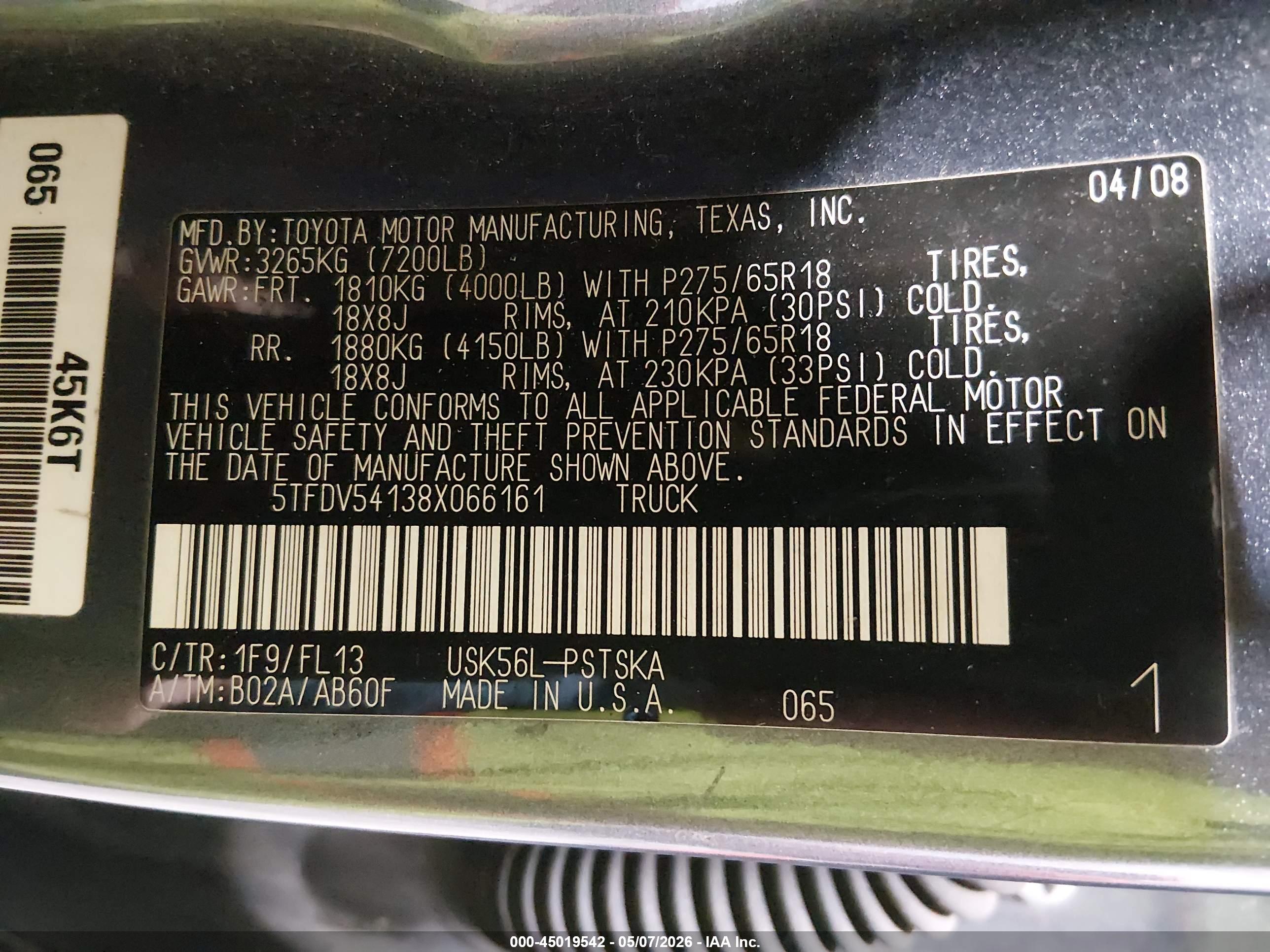 TOYOTA TUNDRA image 9