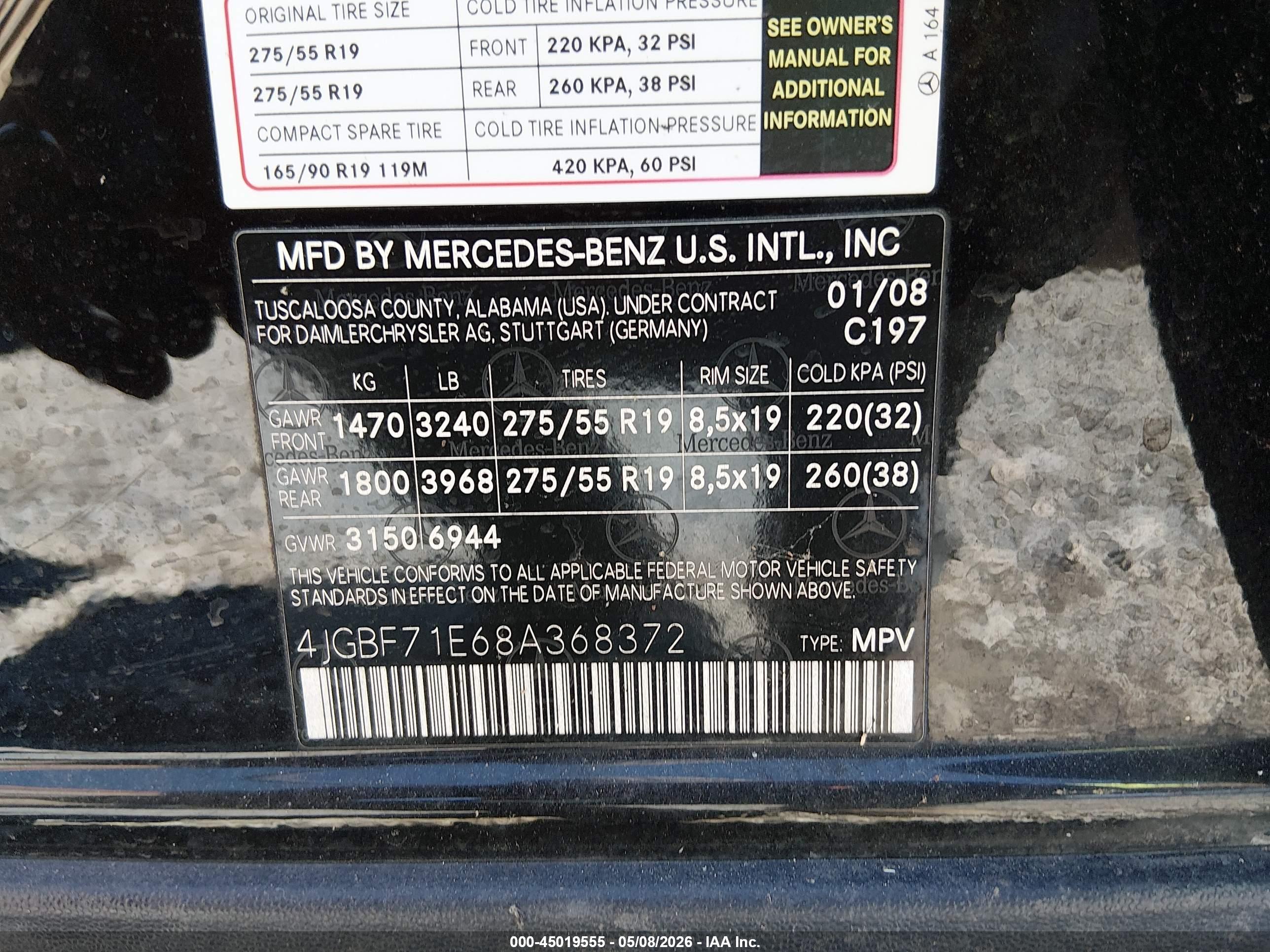 MERCEDES-BENZ GL image 9