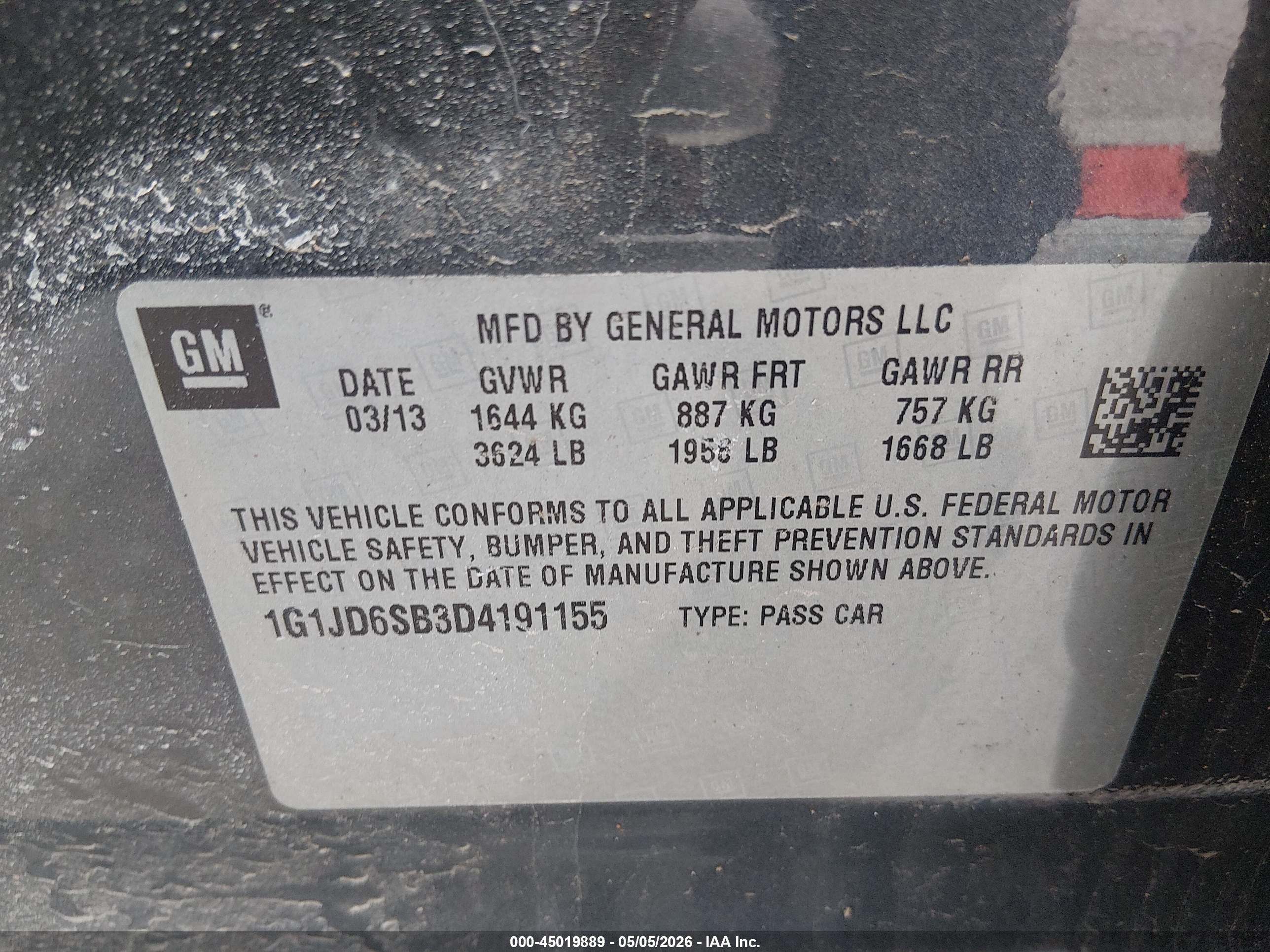 CHEVROLET SONIC image 9