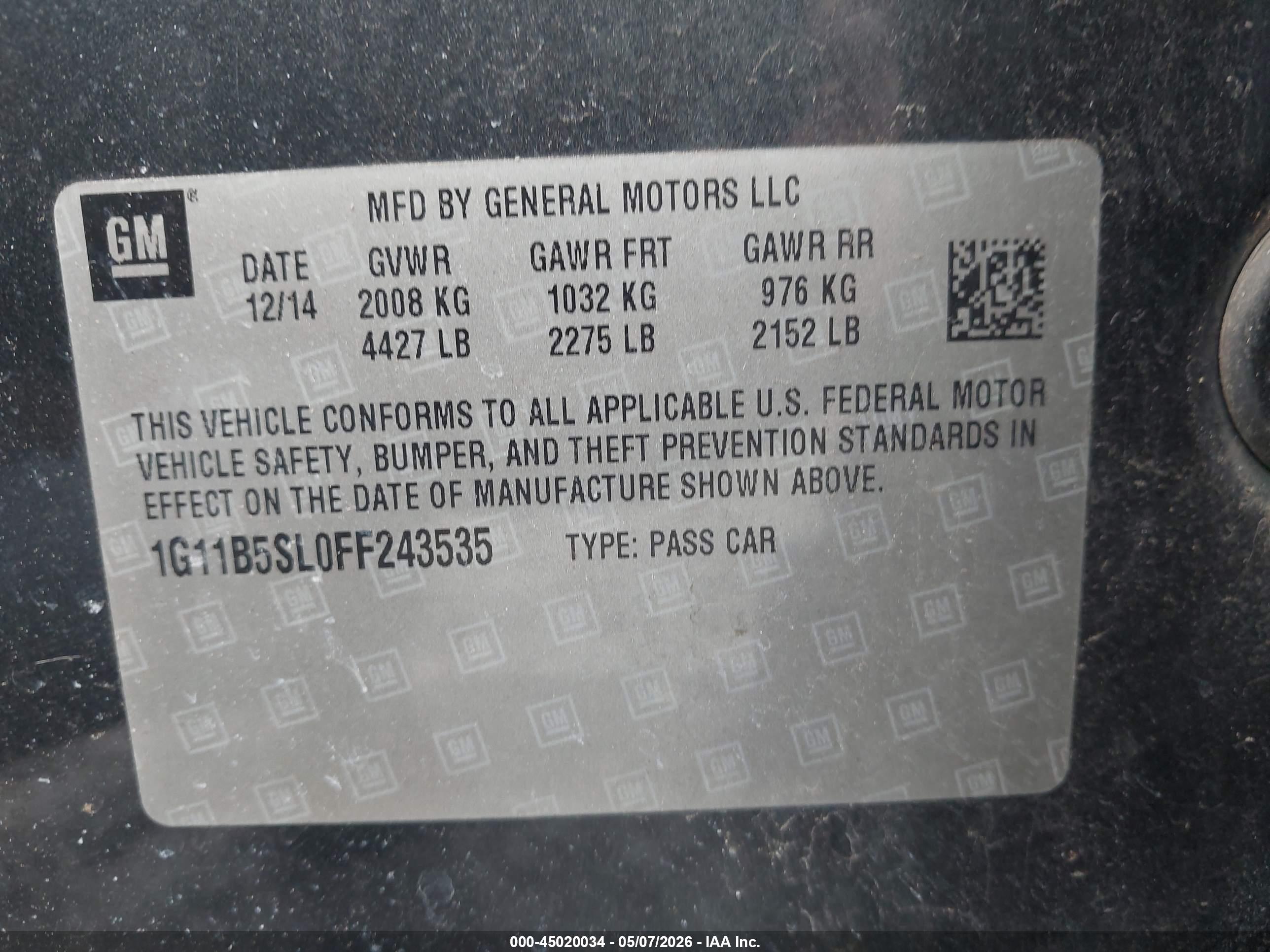CHEVROLET MALIBU image 9