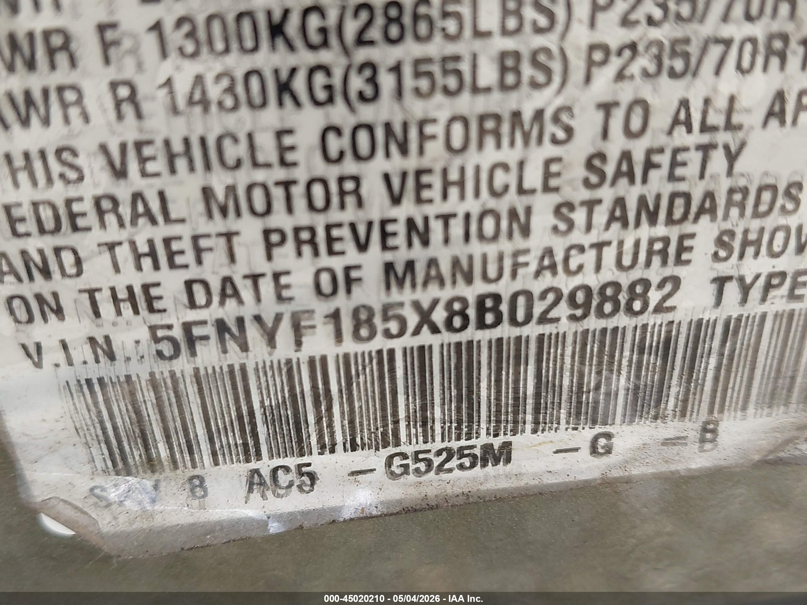HONDA PILOT image 9
