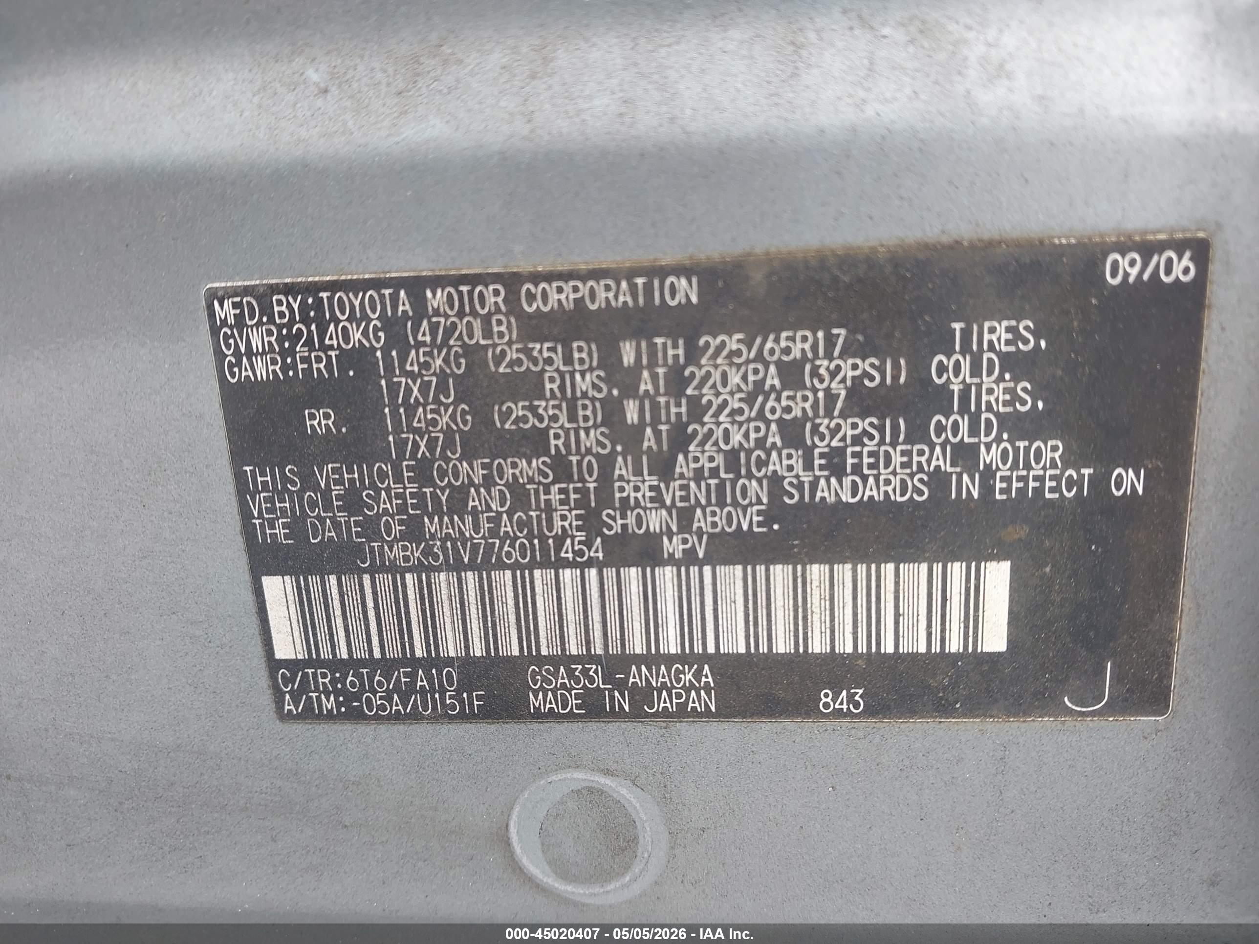 TOYOTA RAV4 image 9