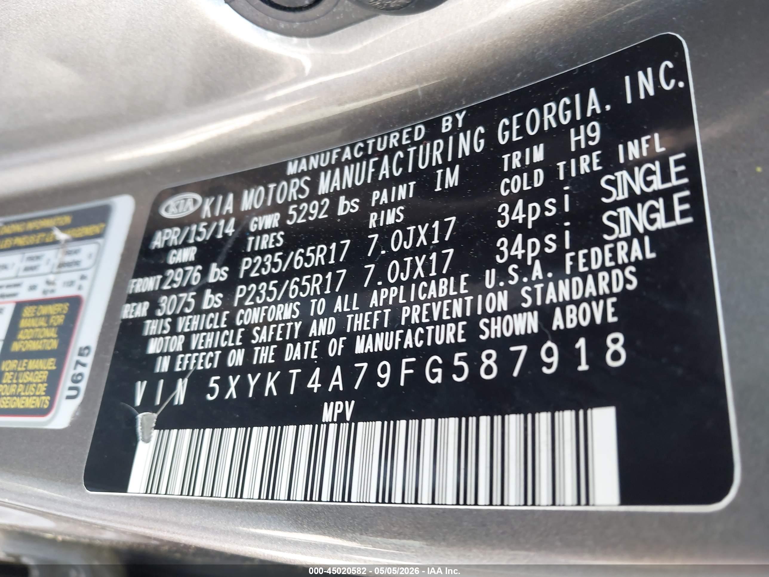 KIA SORENTO image 9