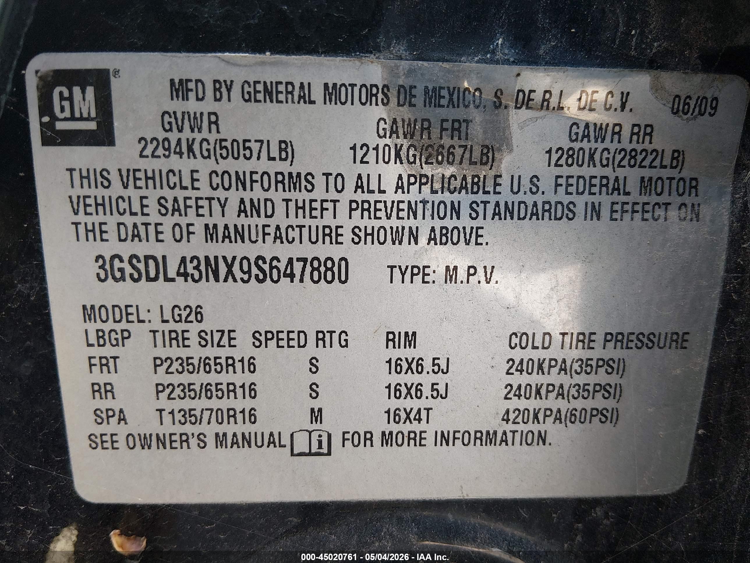 SATURN VUE image 9