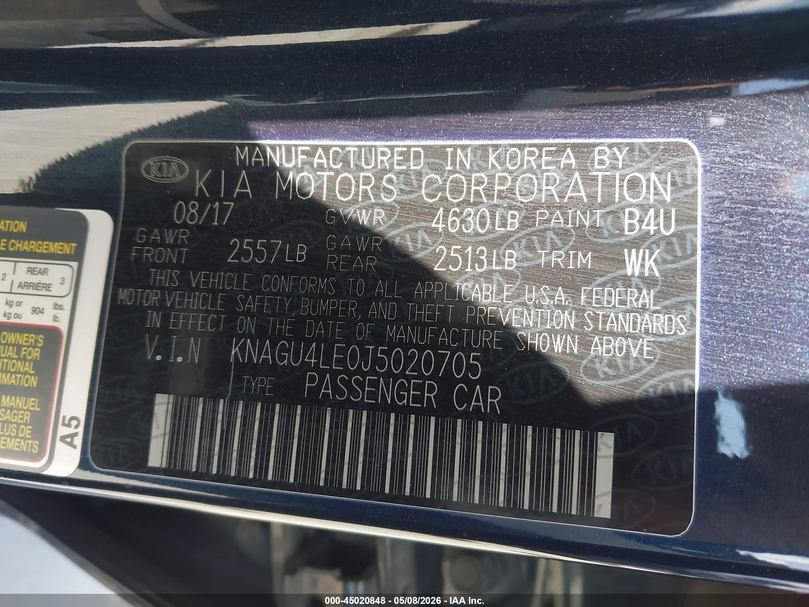 KIA OPTIMA image 9