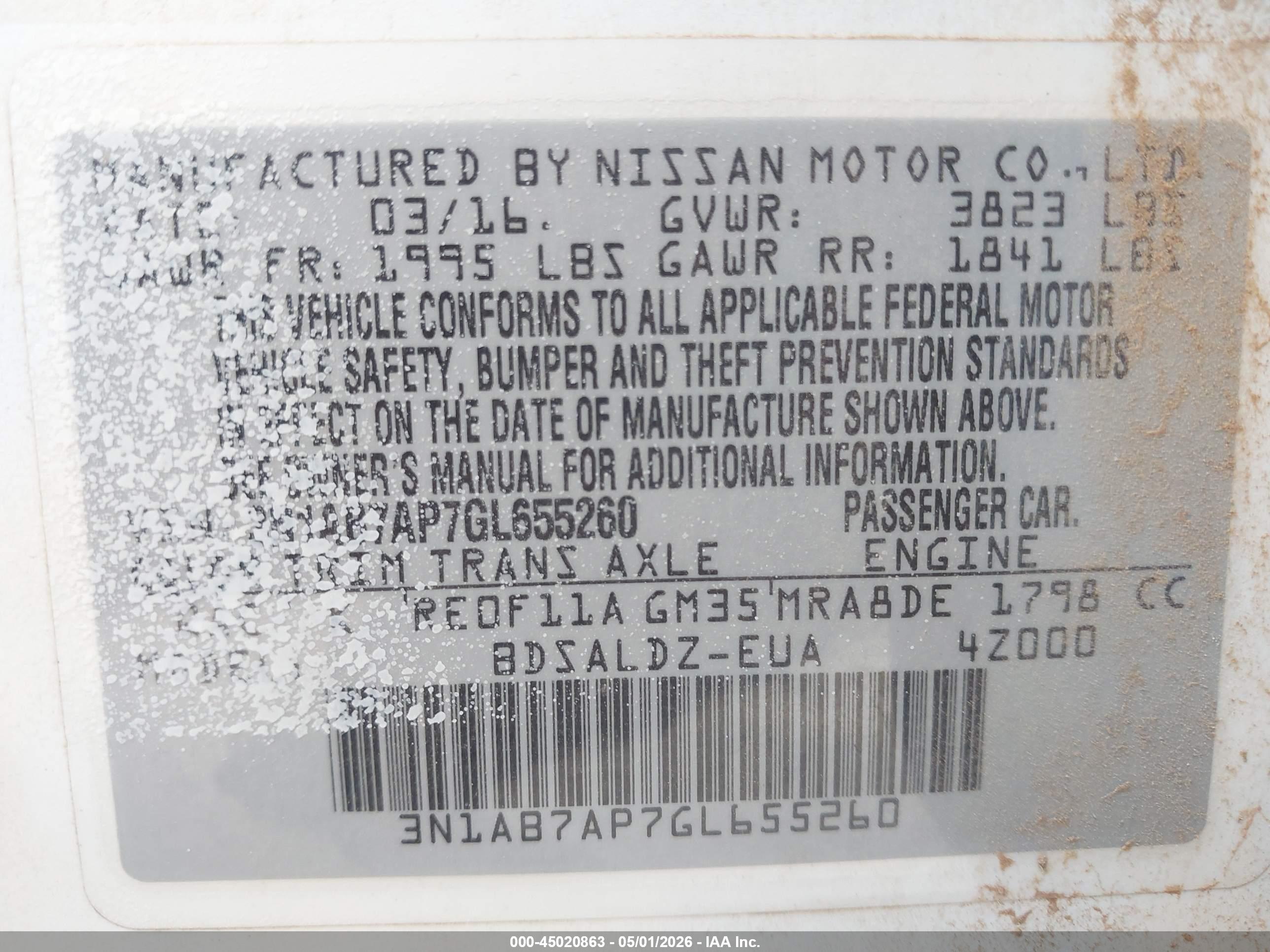 NISSAN SENTRA image 9