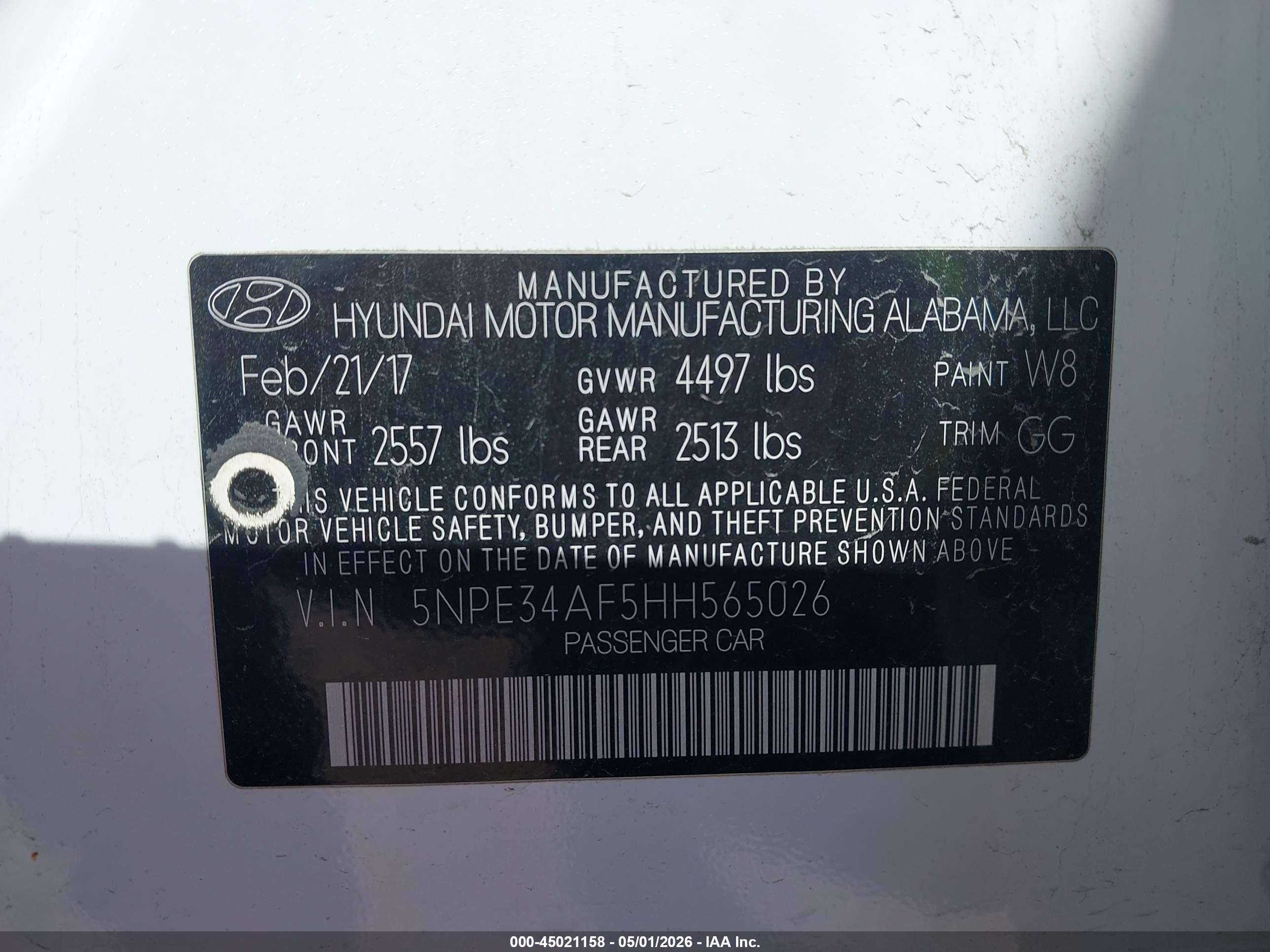 HYUNDAI SONATA image 9