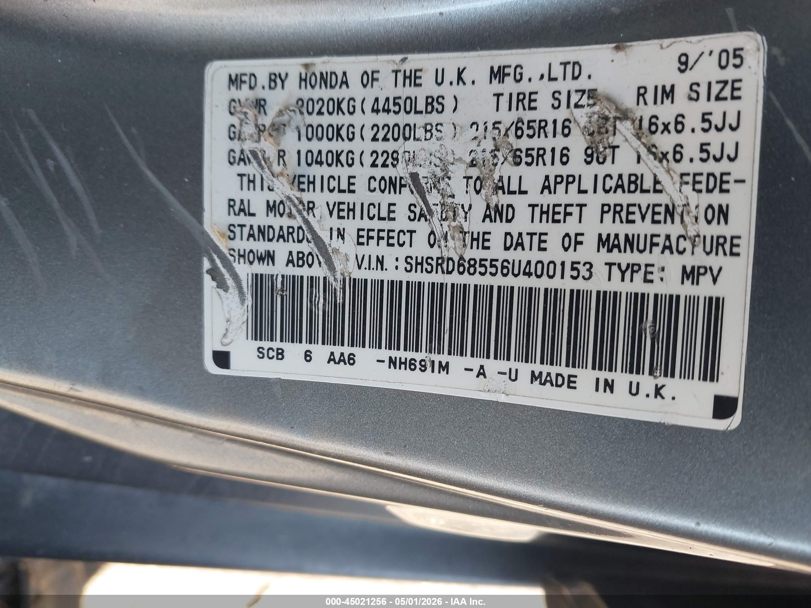 HONDA CR-V image 9